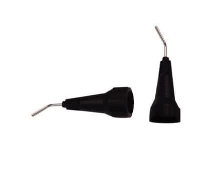 GC G-aenial Dispensing Tips III Needle Refill, Metal, Black, 22 Gauge, Pre-Bent, 30/Pk, 004635 - G-aenial Dispensing Tip III Needle Refill - Image 1