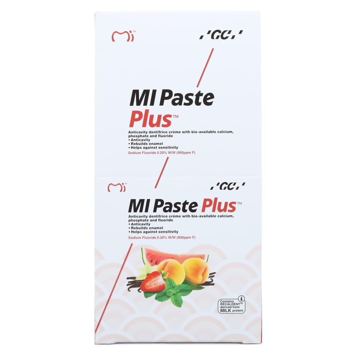 GC America MI Paste Plus Topical Tooth Cream with Fluoride, Vanilla, 40 g Tubes, 10/Box, 422888 thumbnail 7