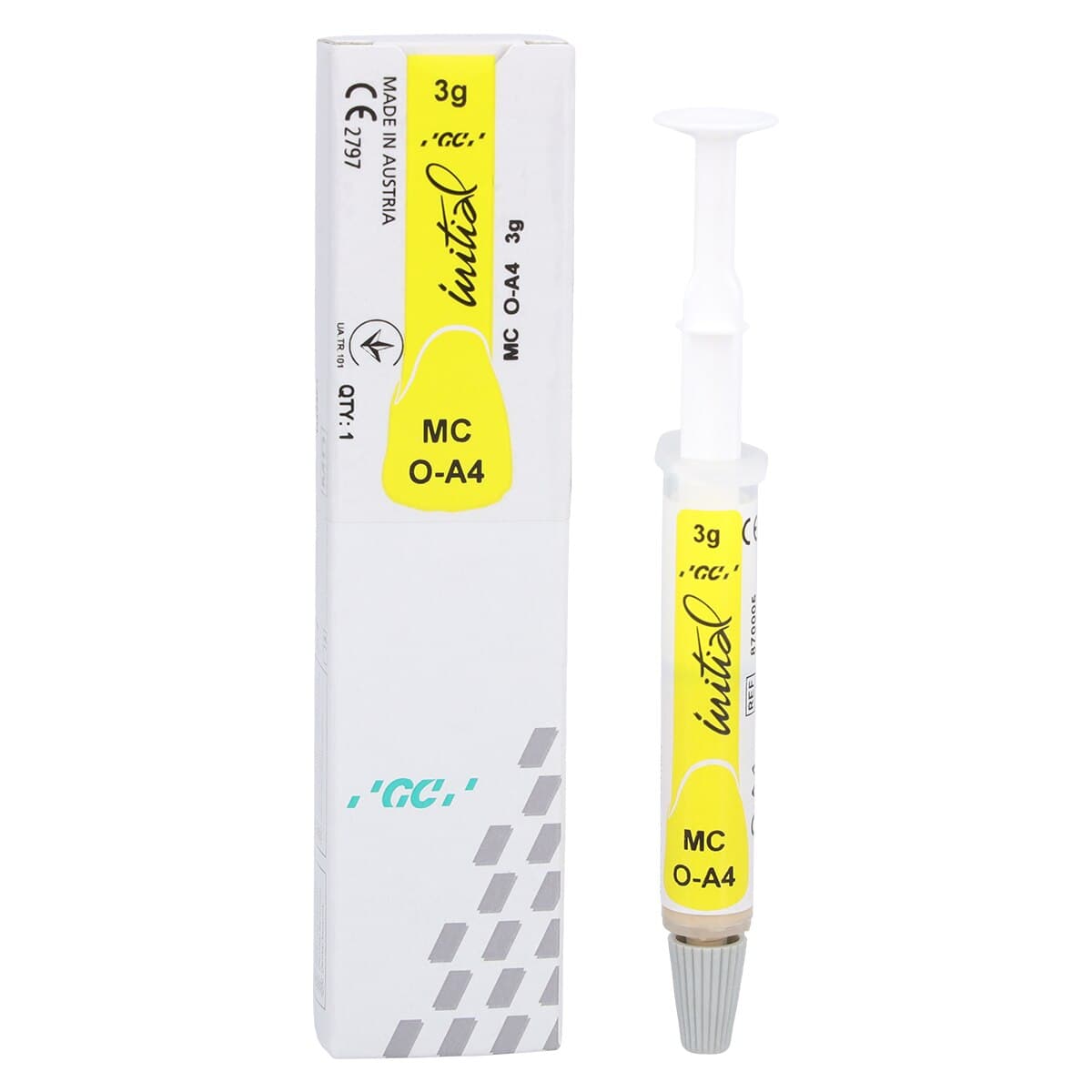 GC Initial MC Paste Opaque OA4, 3g Syringe Refill thumbnail 2