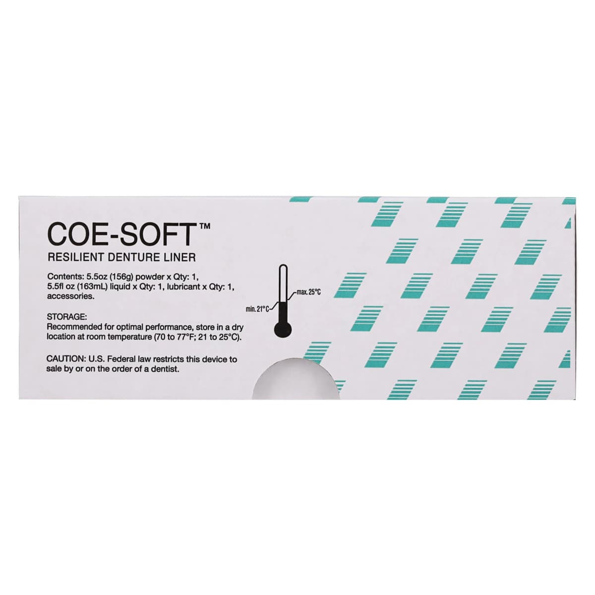 Coe-Soft Resilient Denture Liner Professional Package, Self-Cure, 5.5 oz Powder & 5.5 oz Liquid, 1/Pk, 344011 thumbnail 9