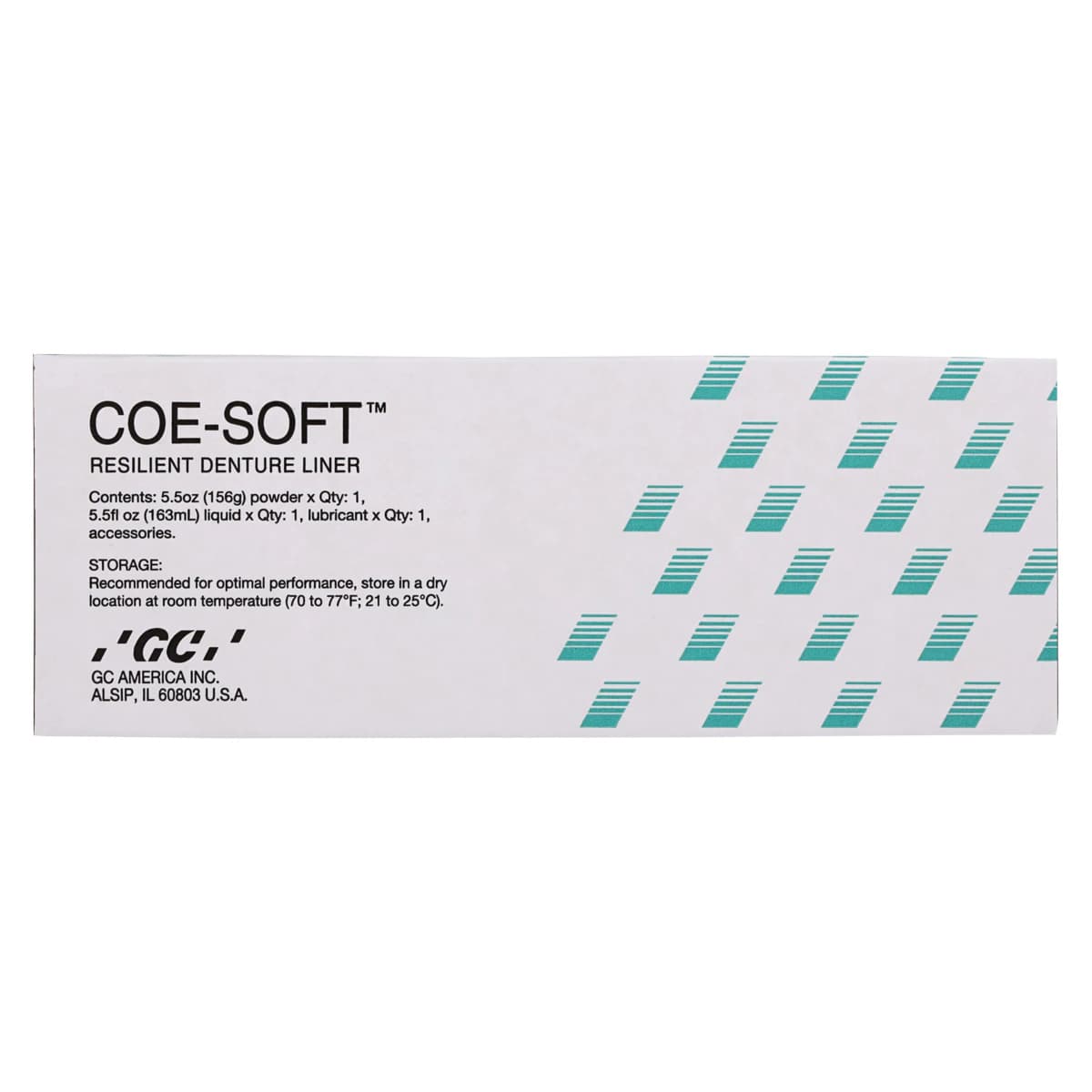 Coe-Soft Resilient Denture Liner Professional Package, Self-Cure, 5.5 oz Powder & 5.5 oz Liquid, 1/Pk, 344011 thumbnail 10