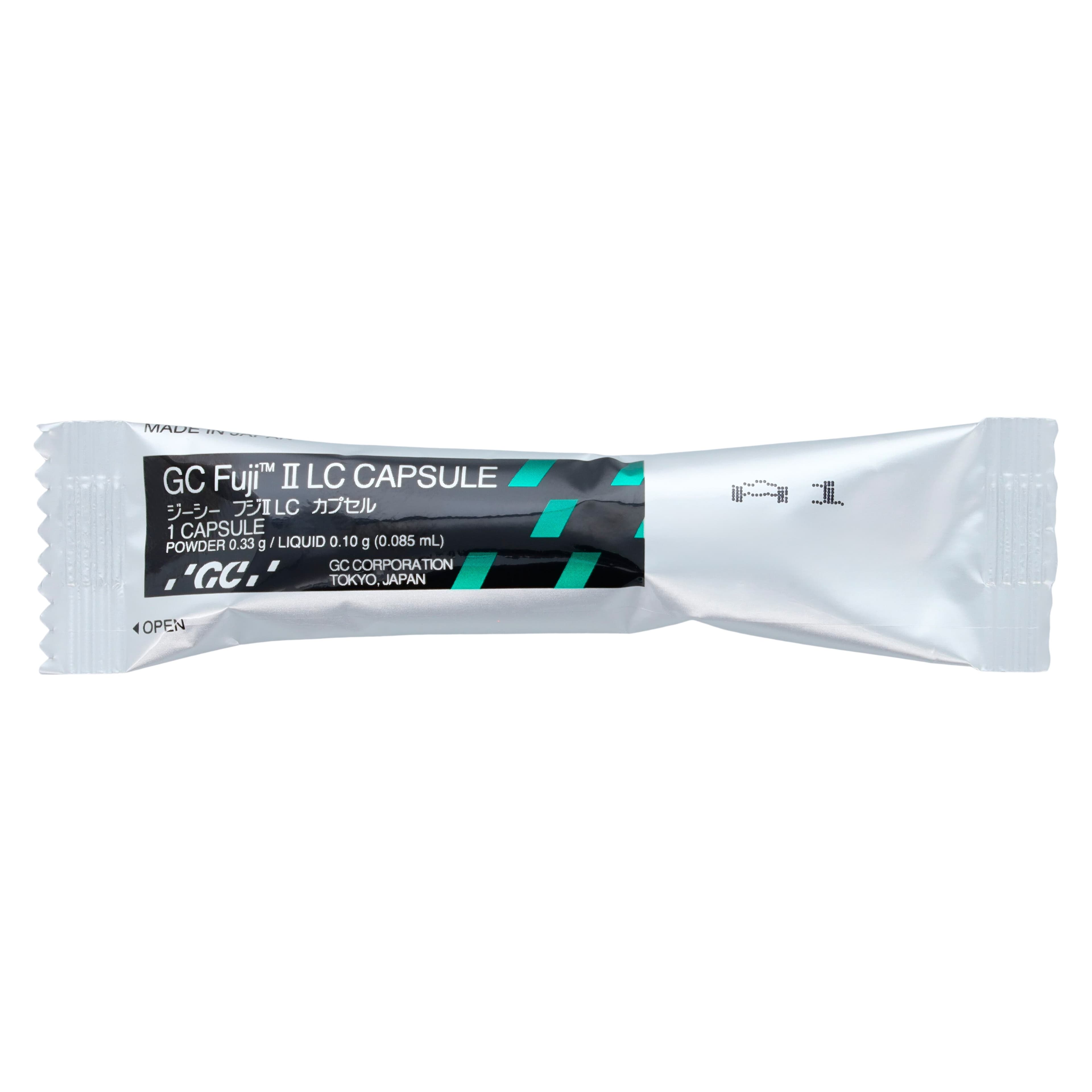GC Fuji II LC Light-Cured Resin-Reinforced Glass Ionomer Restorative Capsules, Shade A1 (Pedo), 48/Box, 425001 thumbnail 2