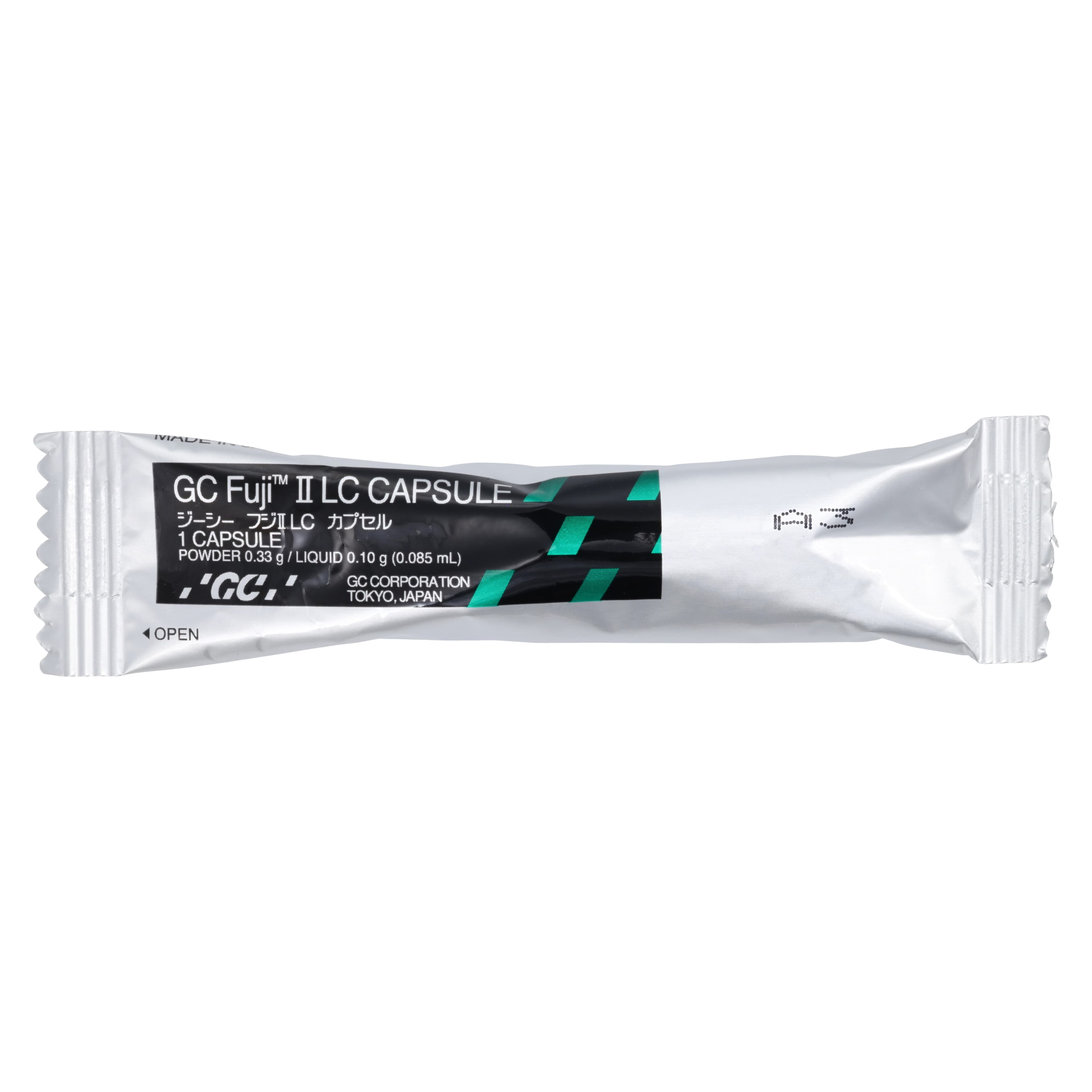 GC Fuji II LC Light-Cured Resin-Reinforced Glass Ionomer Restorative Capsules, Shade A3, 48/Box, 425003 thumbnail 3