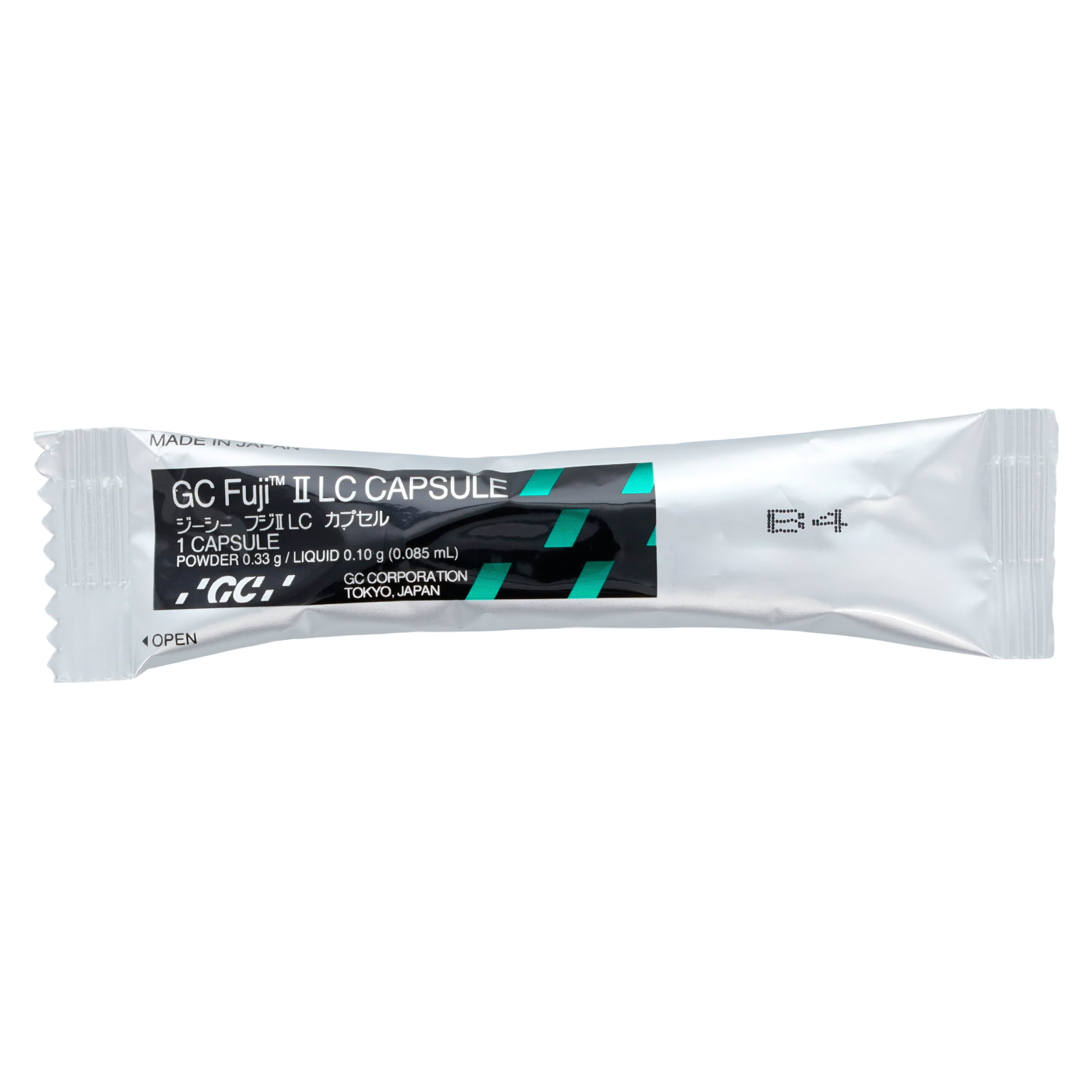 GC Fuji II LC Light-Cured Resin-Reinforced Glass Ionomer Restorative Capsules, Shade B4, 48/Box, 425008 thumbnail 2
