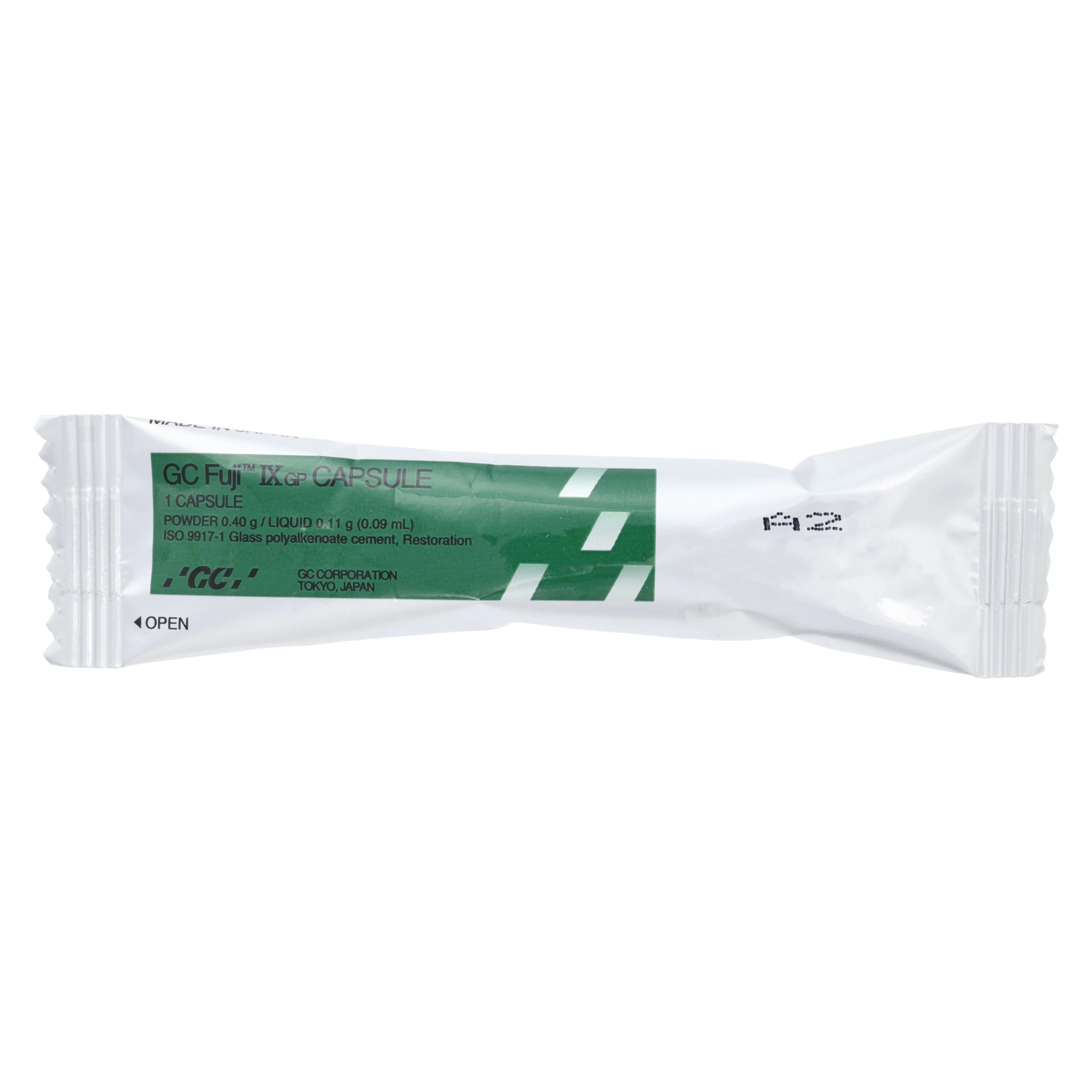 GC Fuji IX GP Glass Ionomer Restorative, Self-Cure, Regular Set, Capsule Refill, Shade A2, 0.14 ml, 48/Pk, 425081 thumbnail 4
