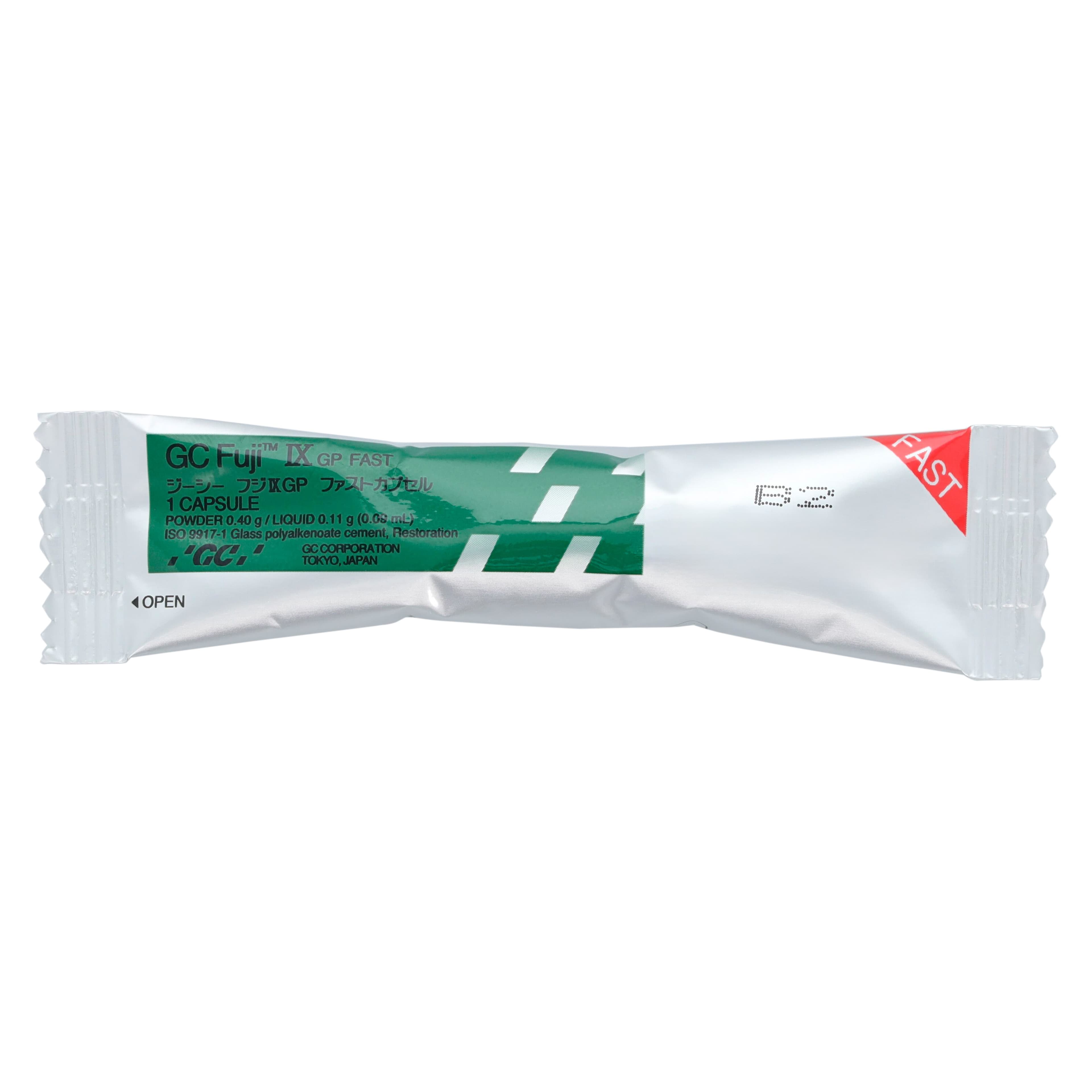 GC Fuji IX GP FAST Packable Glass Ionomer Restorative Capsules, Shade B2, 48/Box, 425064 thumbnail 5