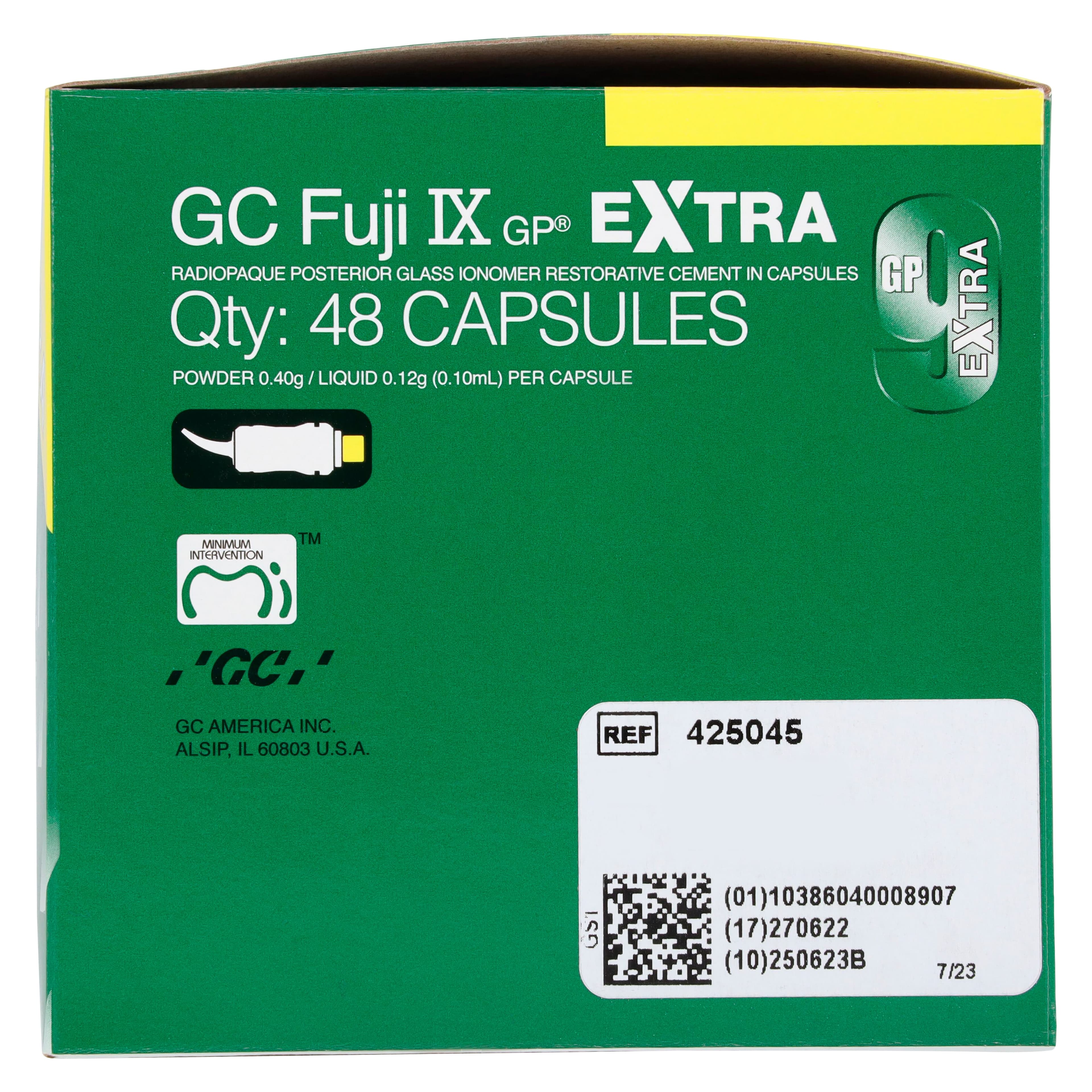 GC Fuji IX GP Extra Capsules, Shade B1, 48/Box, 425045 thumbnail 7