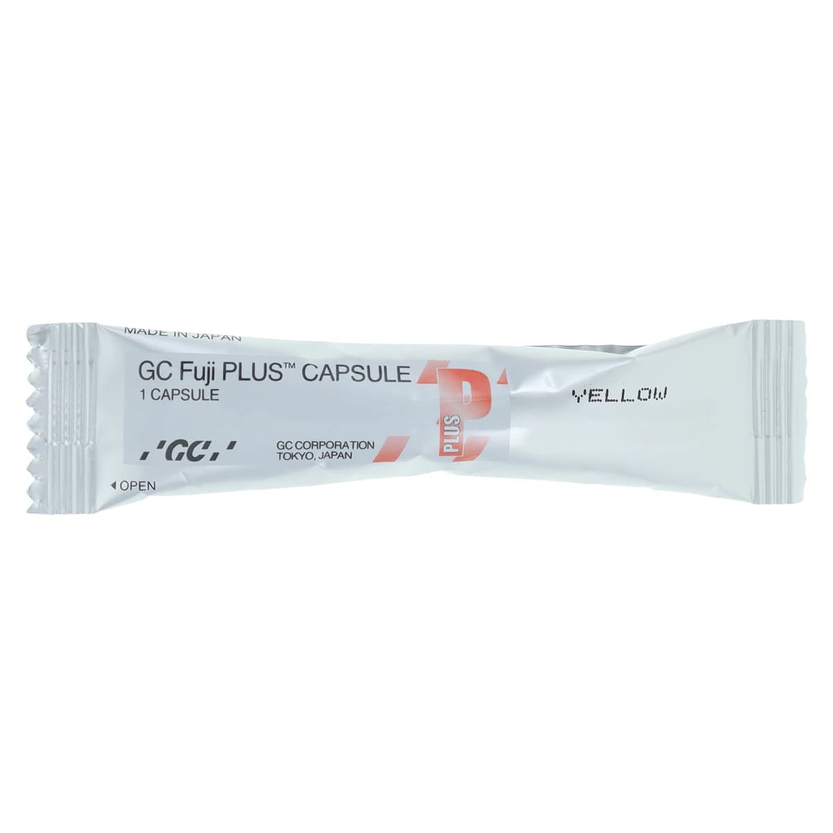 GC Fuji PLUS Resin-Reinforced Glass Ionomer Luting Cement, No-Etch Capsule Starter Package, 48 Capsules + Applier, White thumbnail 5