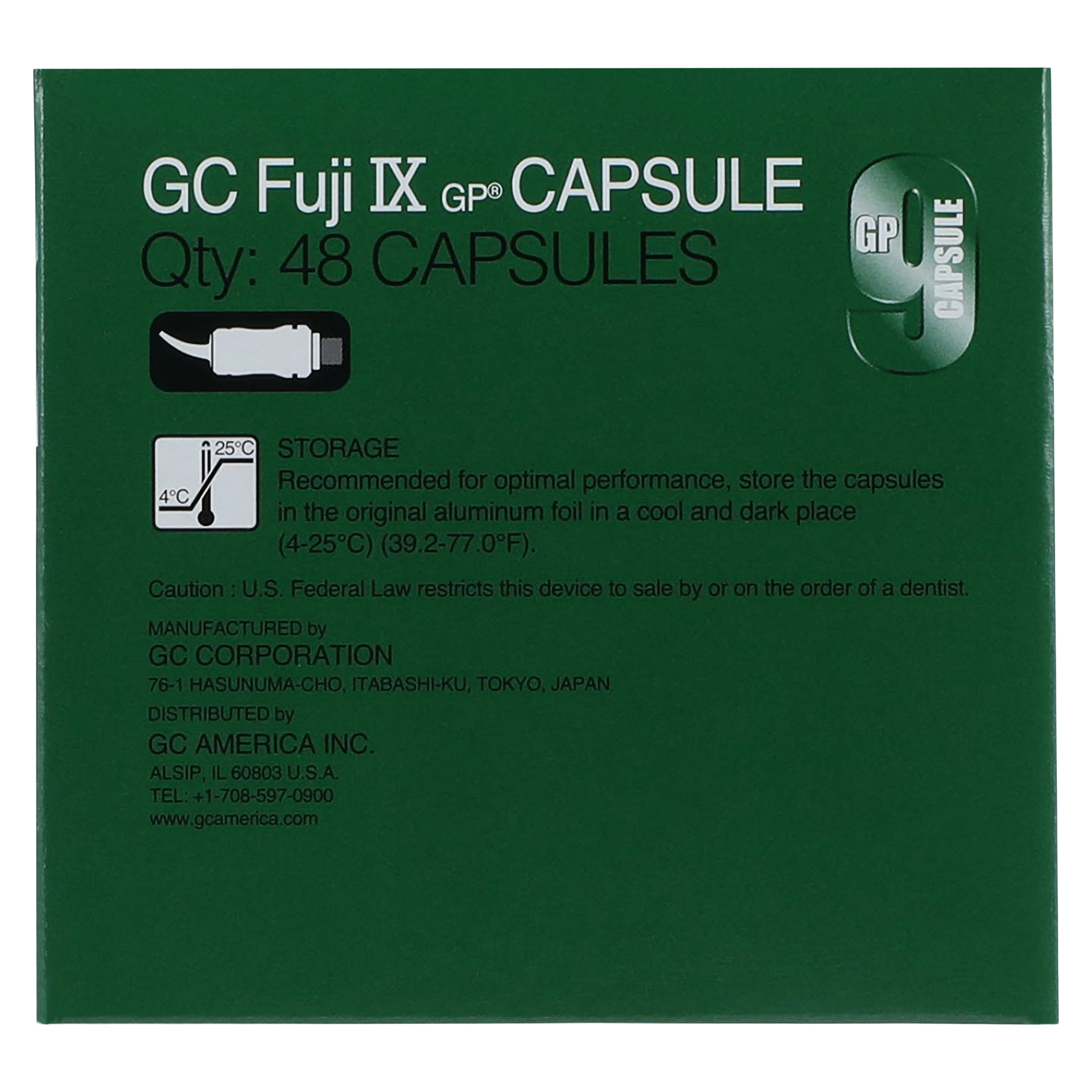 GC Fuji IX GP Packable Glass Ionomer Restorative, Capsule Assortment Starter Package, 48 Capsules, 425090 thumbnail 7