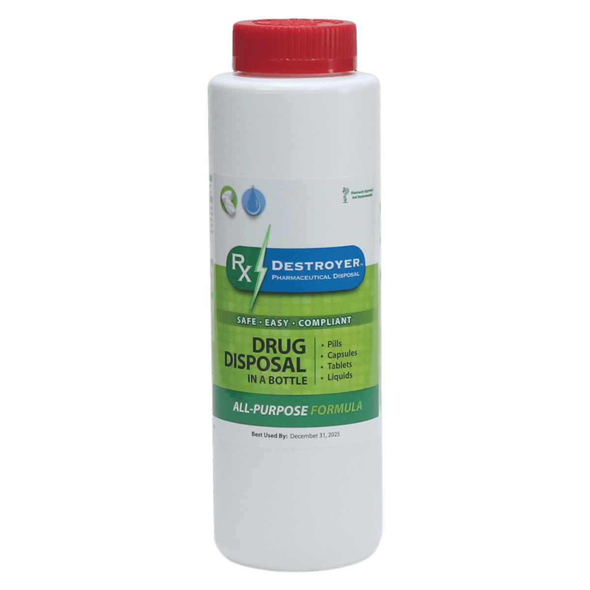 Rx Destroyer Pharmaceutical Disposal System, 16 oz, 12/Case thumbnail 2