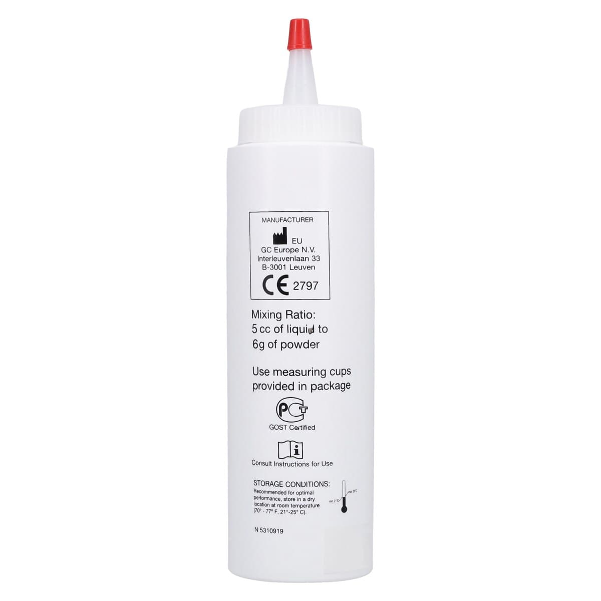 GC America Coe-Comfort Self-Curing Edentulous Tissue Conditioner Powder Refill, 6 oz, 341002 thumbnail 3