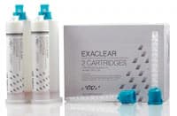 GC America EXACLEAR™ Clear VPS Bite Registration Material, 48 ml Cartridges, 2/Pk, 008482 - EXACLEAR™ Bite Registration Clear Pack of 2 - Image 1