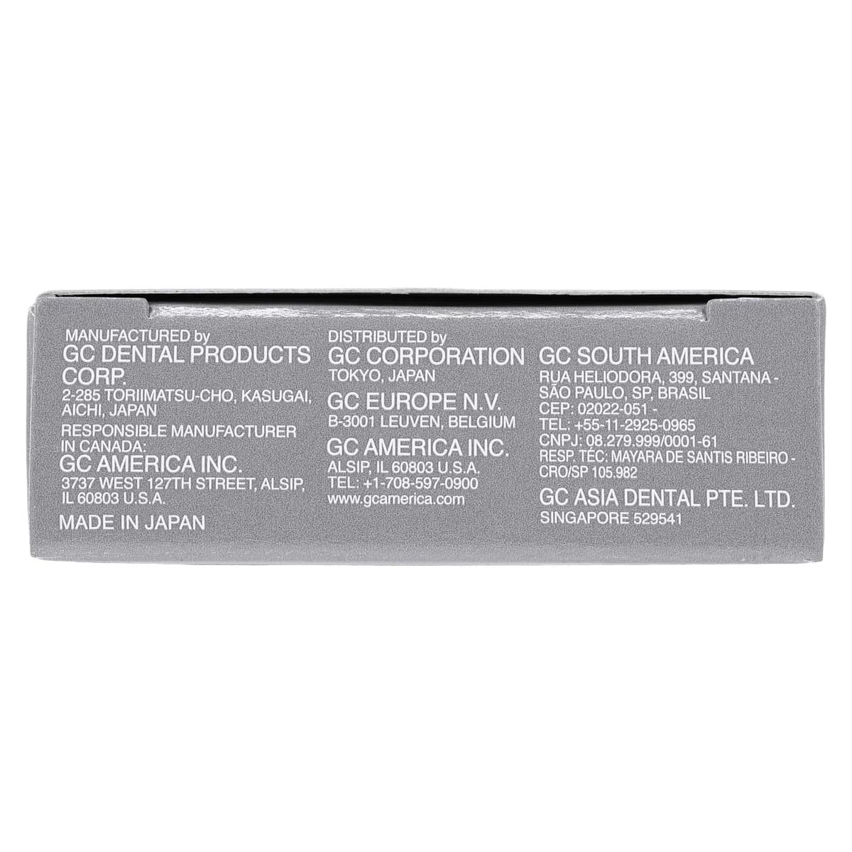 GC America OptiGlaze Color Grey, Light-Cured Nano-Filled Characterization Coating, 2.6 mL Bottle, 008419 thumbnail 8