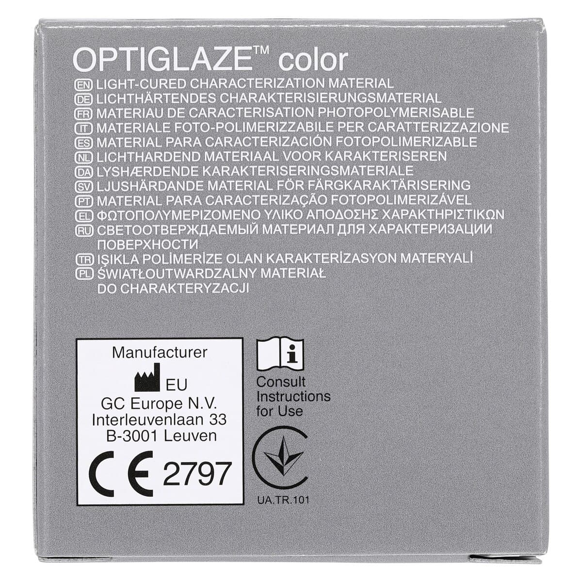 GC America OptiGlaze Color Clear HV 5mL, Light-Cured Nano-Filled Surface Glaze, #008425 thumbnail 5