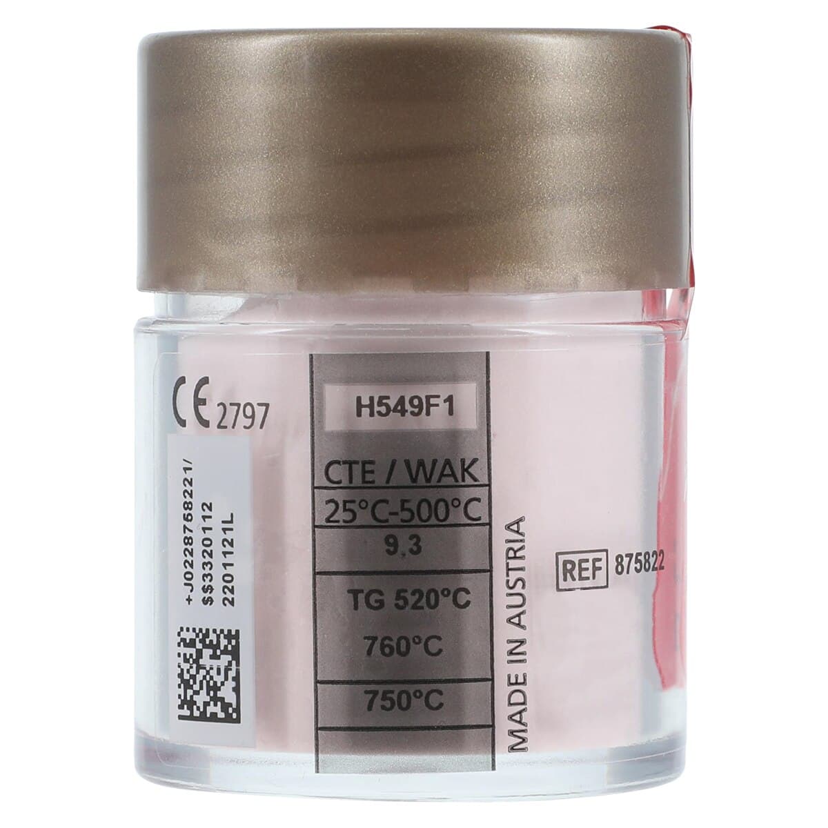 GC Initial LiSi Dentin Veneering Ceramic, Shade D-A2, 20g, 1/Each thumbnail 5