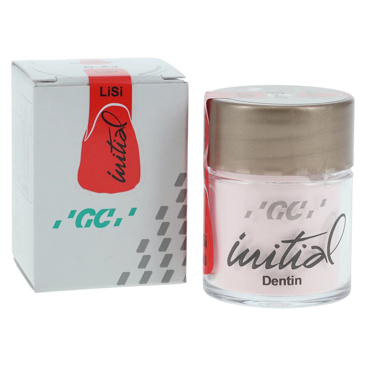 GC Initial LiSi Dentin Veneering Ceramic, Shade D-A3, 20g, 1/Each thumbnail 2