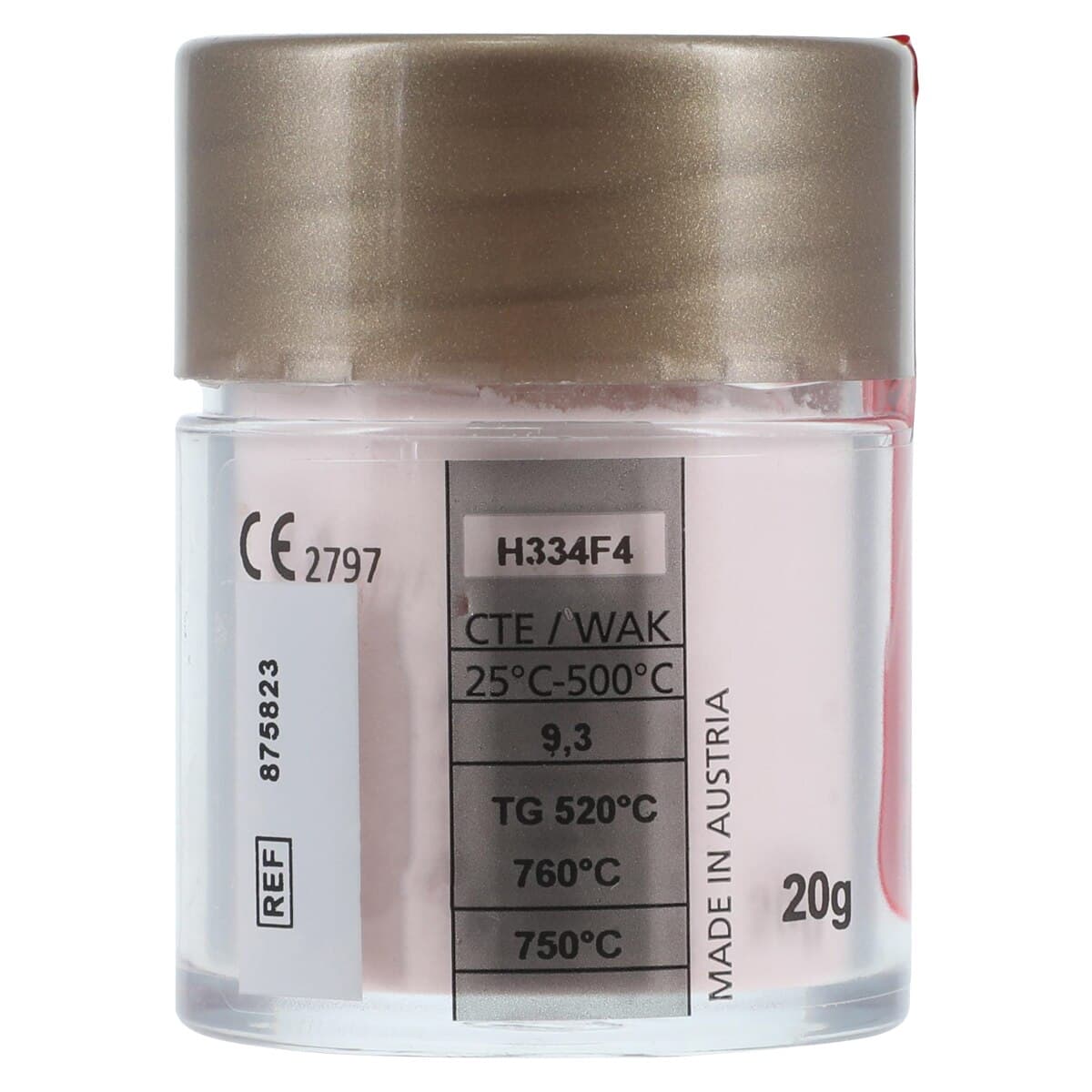 GC Initial LiSi Dentin Veneering Ceramic, Shade D-A3, 20g, 1/Each thumbnail 5