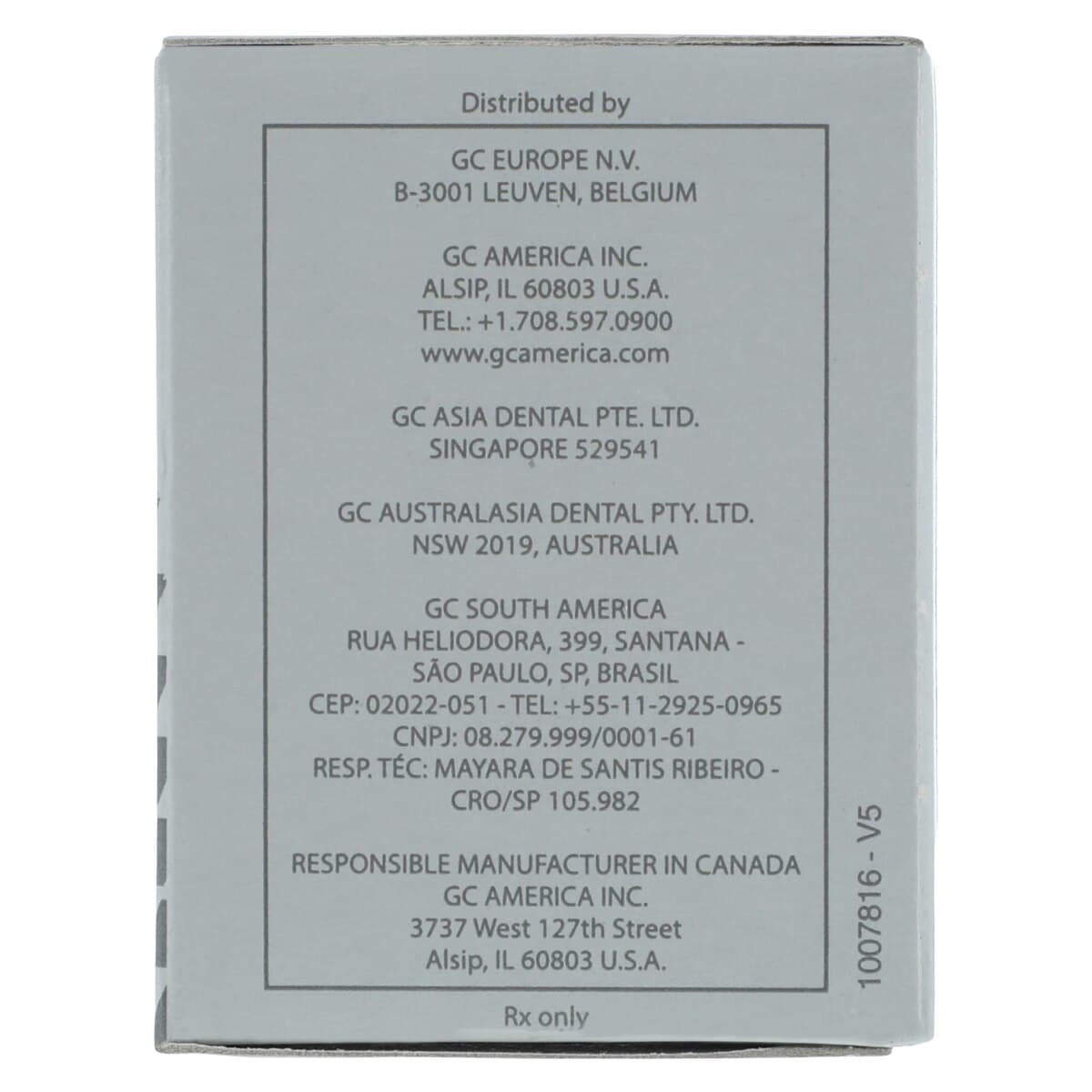 GC Initial LiSi Dentin Veneering Ceramic, Shade D-A3, 20g, 1/Each thumbnail 9