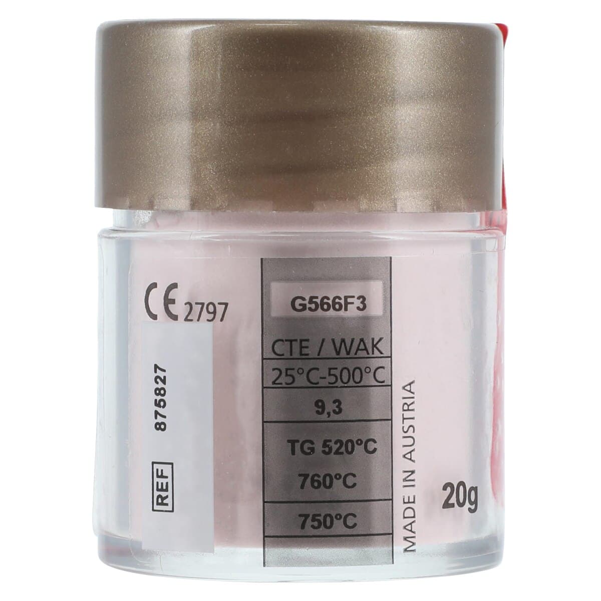GC Initial LiSi Dentin Veneering Ceramic, Shade D-B2, 20g, 1/Each thumbnail 5