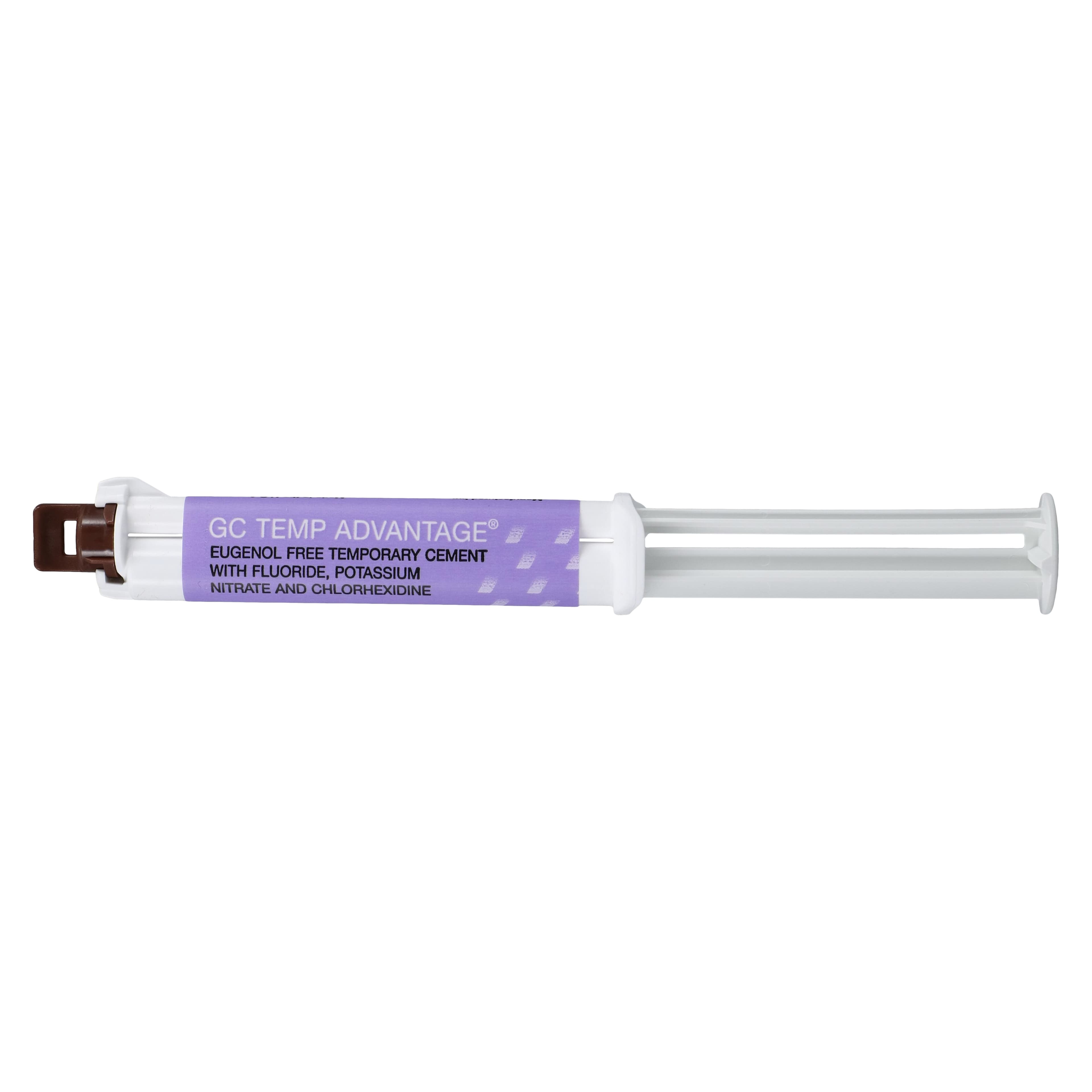 GC Temp Advantage Temporary Cement, Eugenol-Free Zinc Oxide, Bulk Pack of 4 Syringes (7.5 g each), 136507 thumbnail 2