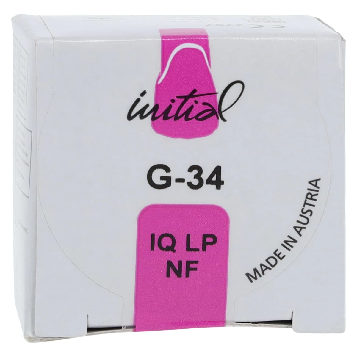 GC Initial IQ Lustre Pastes NF Gum Shade G-34, One Body Concept, 4g Jar - Initial IQ LP One Body Concept Gum Shade G-34 4g - Image 1