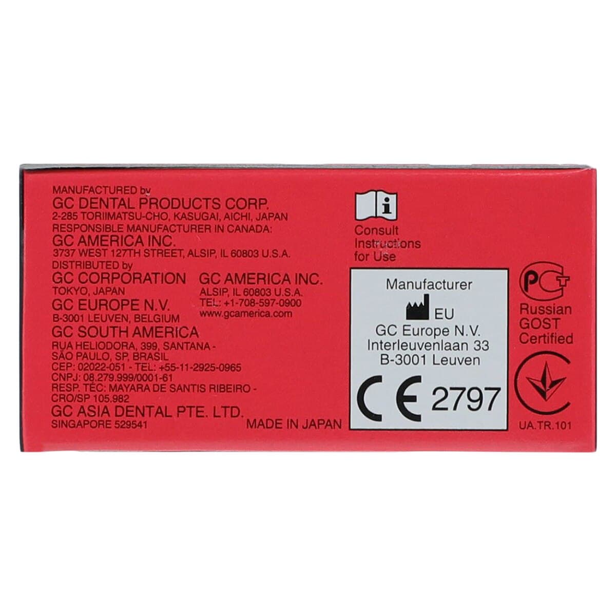 GC America Gradia Direct X Universal Composite, Unitip Refill, Shade X-D2, 0.16 mL (0.3 g) per Tip, 10/Box, 002600 thumbnail 5