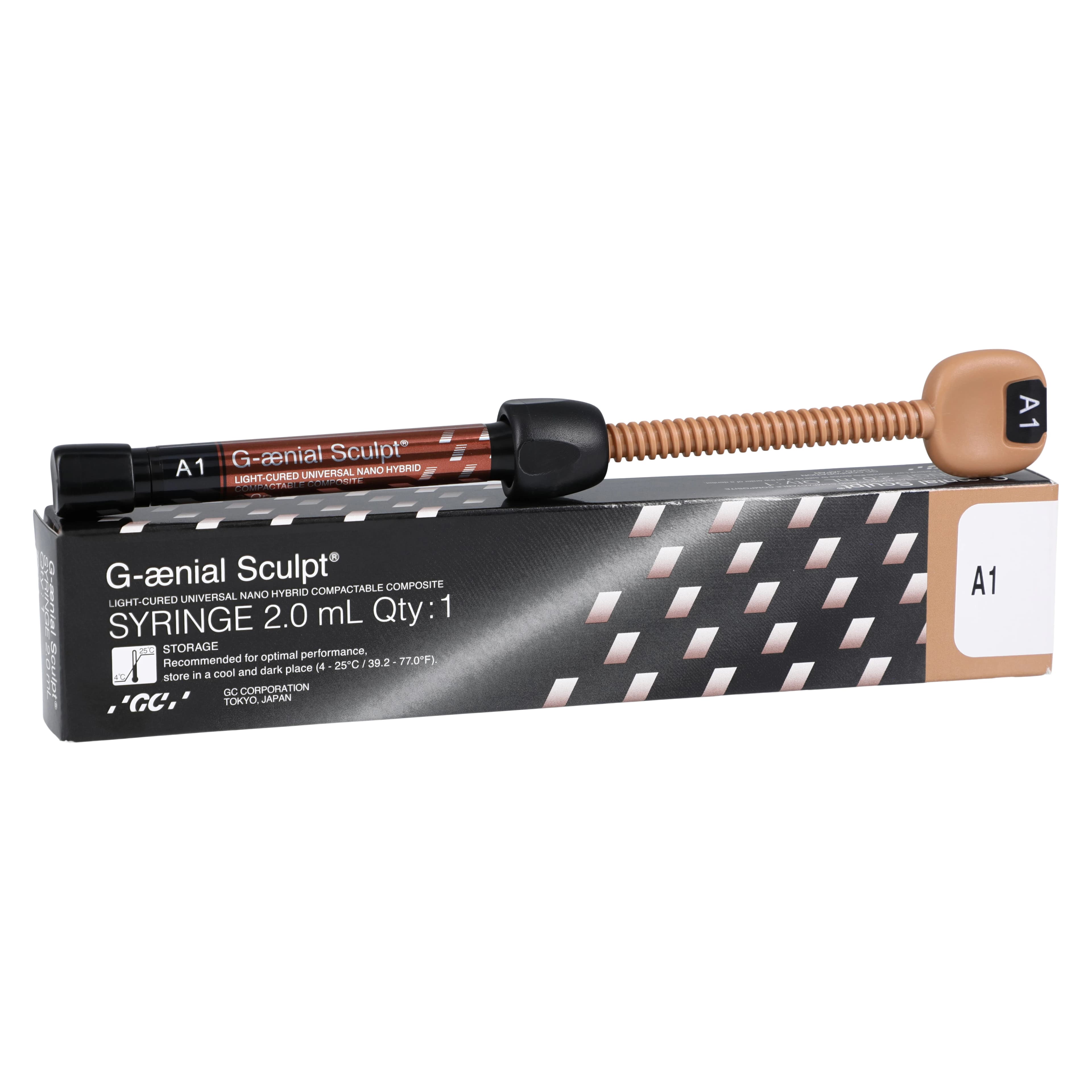 G-aenial Sculpt Universal Composite, Syringe Refill, Shade A1, 2 mL, 1/Pk, 009152 - G-&aelig;nial Sculpt Syringe Refill - Image 1