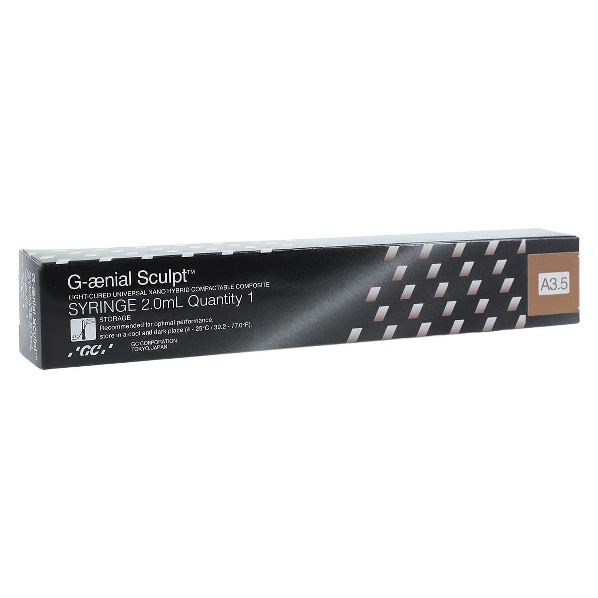 G-aenial Sculpt Universal Nano-Hybrid Composite, Shade A3.5, Syringe Refill, 2 mL, 1/Pk, 009155 - G-aenial Sculpt A3.5, Syringe Refill , 2 ml 1/Pk. Light-Cured, Universal Nano - Image 1