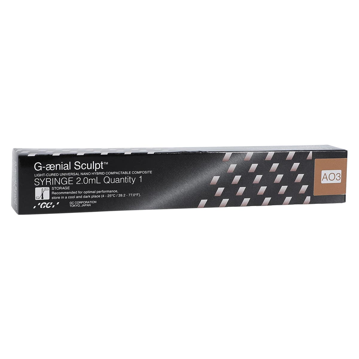 G-aenial Sculpt Universal Nano-Hybrid Composite, Shade AO3, Syringe Refill, 2 ml, 1/Pk, 009163 - G-aenial Sculpt AO3, Syringe Refill , 2 ml 1/Pk. Light-Cured, Universal Nano - Image 1
