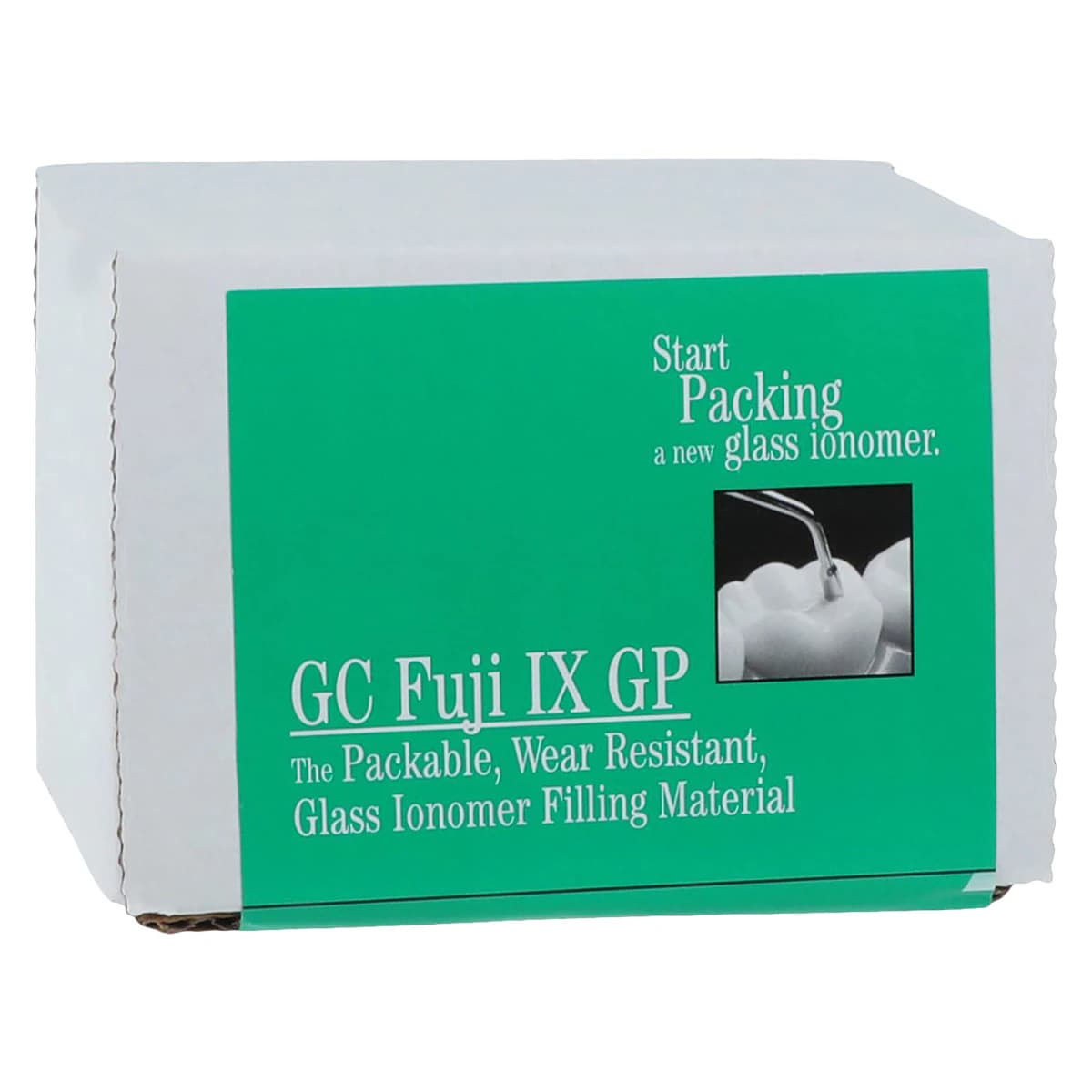 GC Fuji IX GP Powder and Liquid Starter Package, Shade A2, 1:1 Ratio, #439901 - Fuji IX Gp Powder And Liquid Starter Package - Image 1