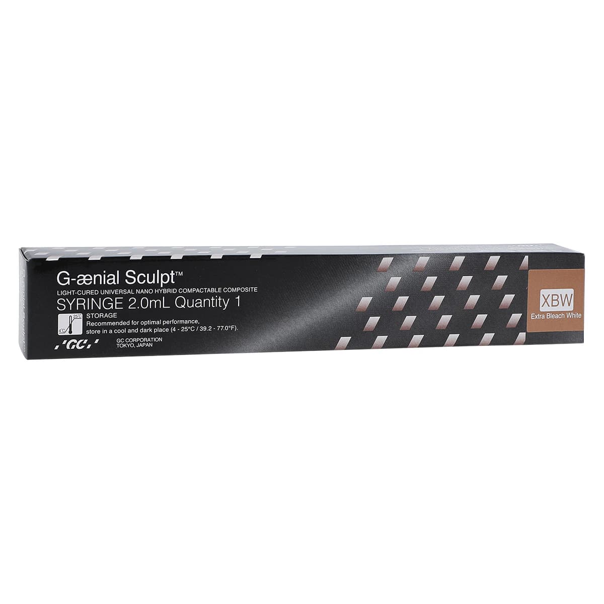 G-aenial Sculpt Universal Composite, Syringe Refill, 2 ml, Shade XBW (Extra Bleach White), 1/Pk, 009165 - G-aenial Sculpt Universal Composite, Syringe Refill, 2 ml, XBW, 1/Pk - Image 1