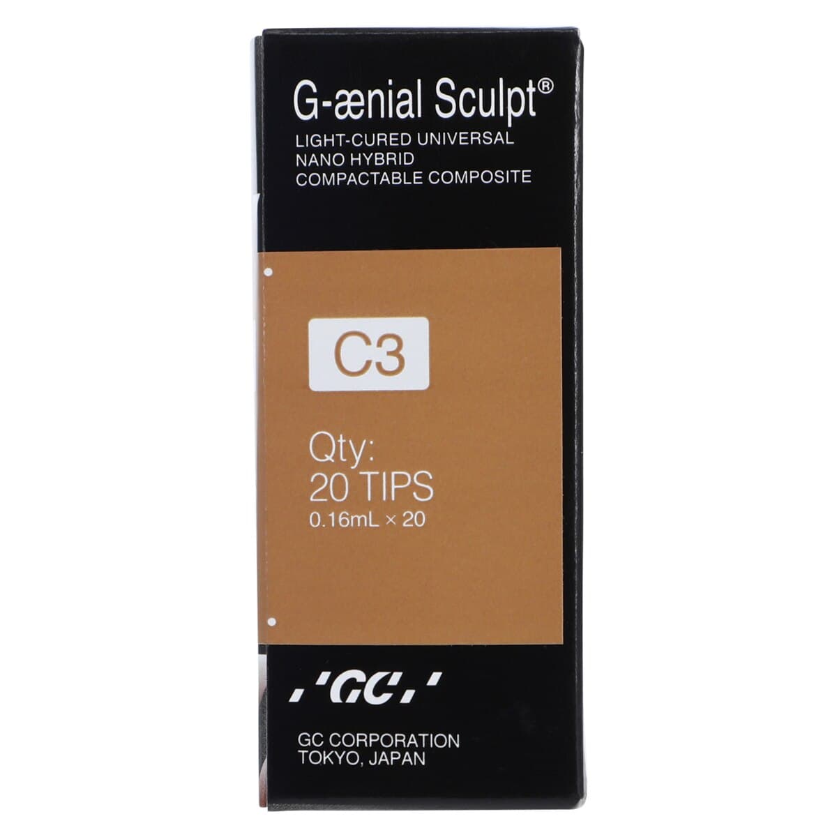 G-aenial Sculpt Universal Composite, Unitip Refill, 0.16 ml, Shade C3, 20/Pk, 009177 thumbnail 3