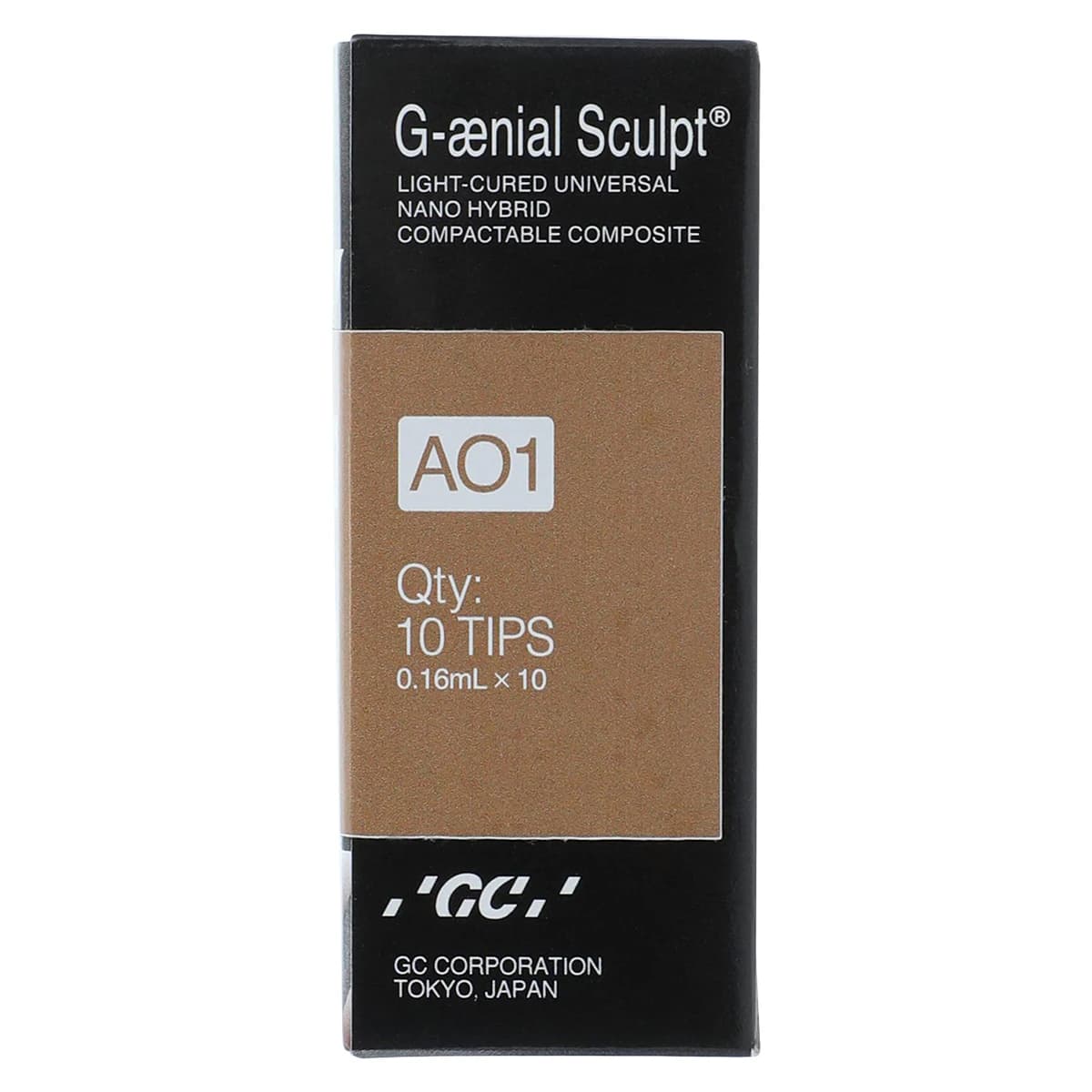 G-aenial Sculpt Universal Composite Unitip Refill, Shade AO1, 0.16 mL Tips, 10/Box, 009178 thumbnail 2