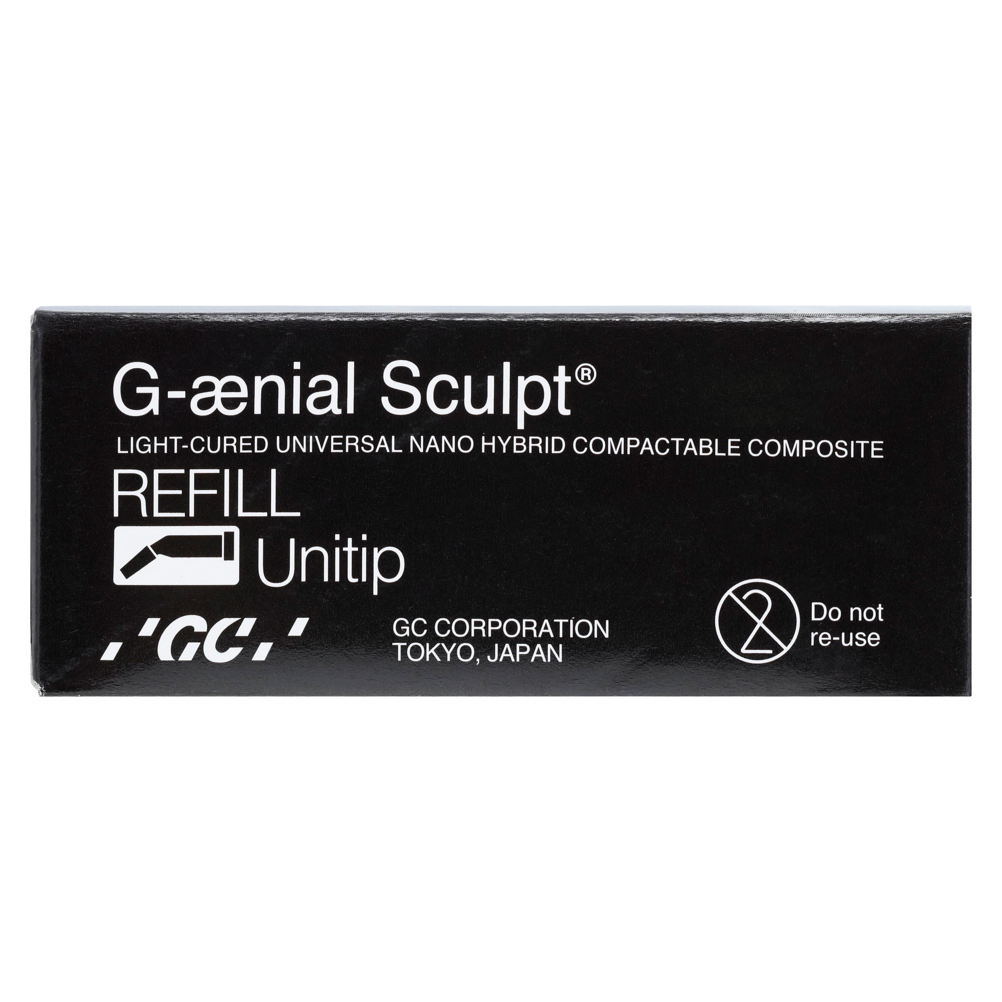 G-aenial Sculpt Universal Composite, Unitip Refill, 0.16 ml, Shade AO2, 10/Pk, 009179 thumbnail 3