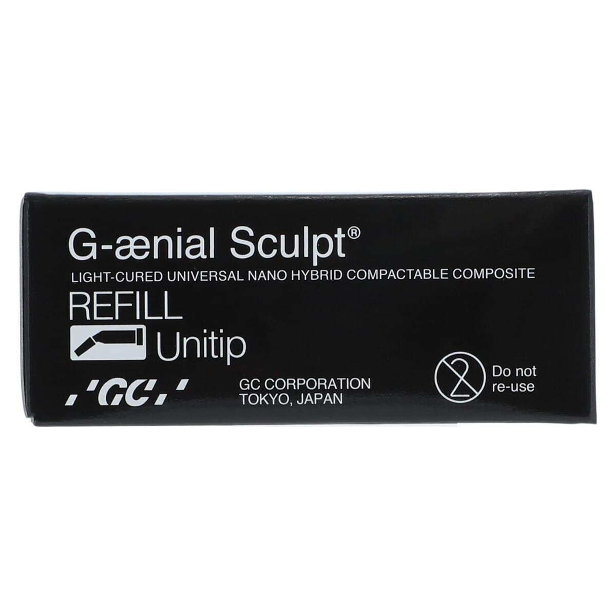 G-aenial Sculpt Unitip Refill, Universal Composite, Bleach White (BW), 0.16 mL, 10/Pk thumbnail 3