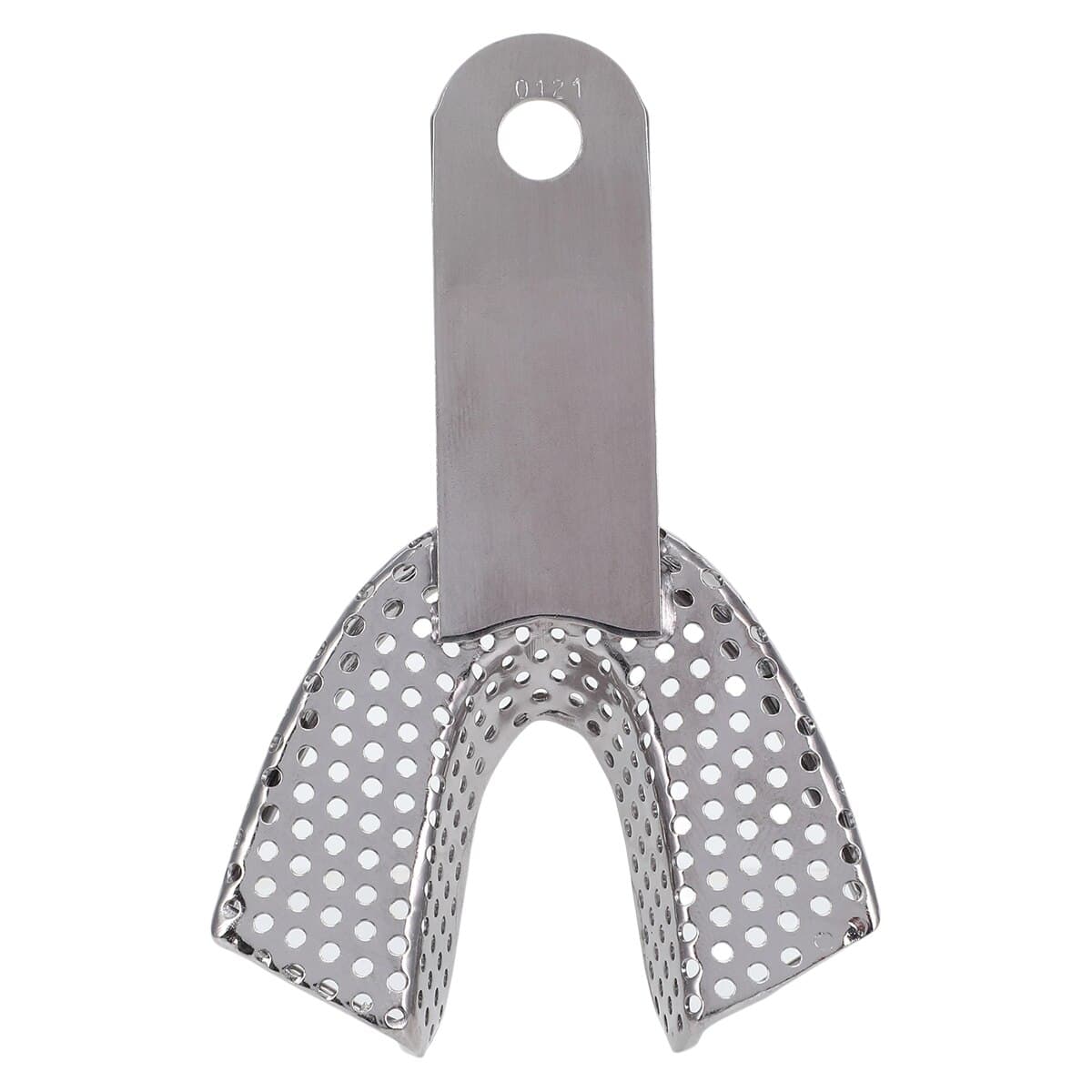 GC America COE Nickel-Plated Perforated Pedodontic Impression Tray, Lower #28 Extra Small, 1/Pack, 260281 thumbnail 3