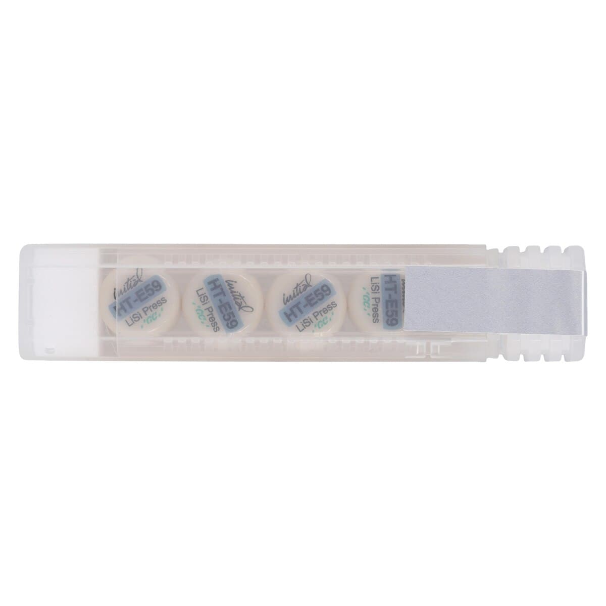 GC Initial LiSi Press HT-E59 Pressable Lithium Disilicate Ceramic Ingots, 3 g, 5/Pkg thumbnail 2