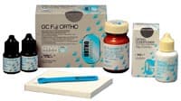 GC Fuji Ortho Self-Cure Resin-Reinforced Glass Ionomer Orthodontic Cement, Standard Kit (40g Powder, 2 x 6.7mL Liquid, Scoop, Mixing Pad), 439503 thumbnail 2