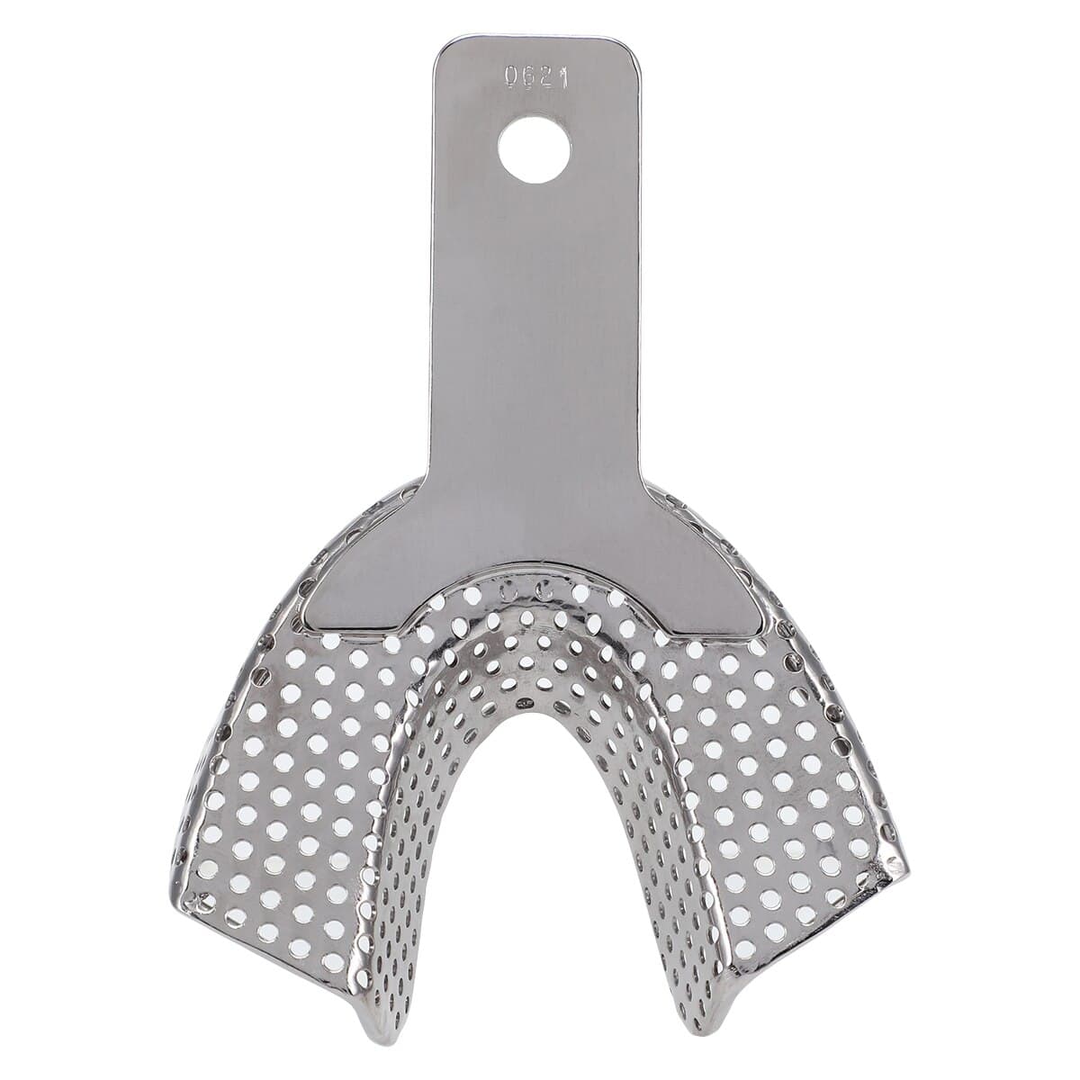 GC America COE Metal Impression Tray, Nickel-Plated Perforated, Pedodontic Lower #24 (Smaller), 1/Pk, 260241 thumbnail 3