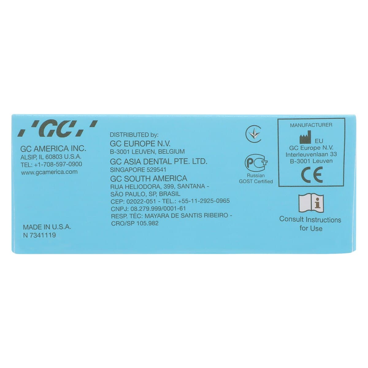 GC America COE Metal Impression Tray, Nickel-Plated Perforated, Pedodontic Lower #24 (Smaller), 1/Pk, 260241 thumbnail 4
