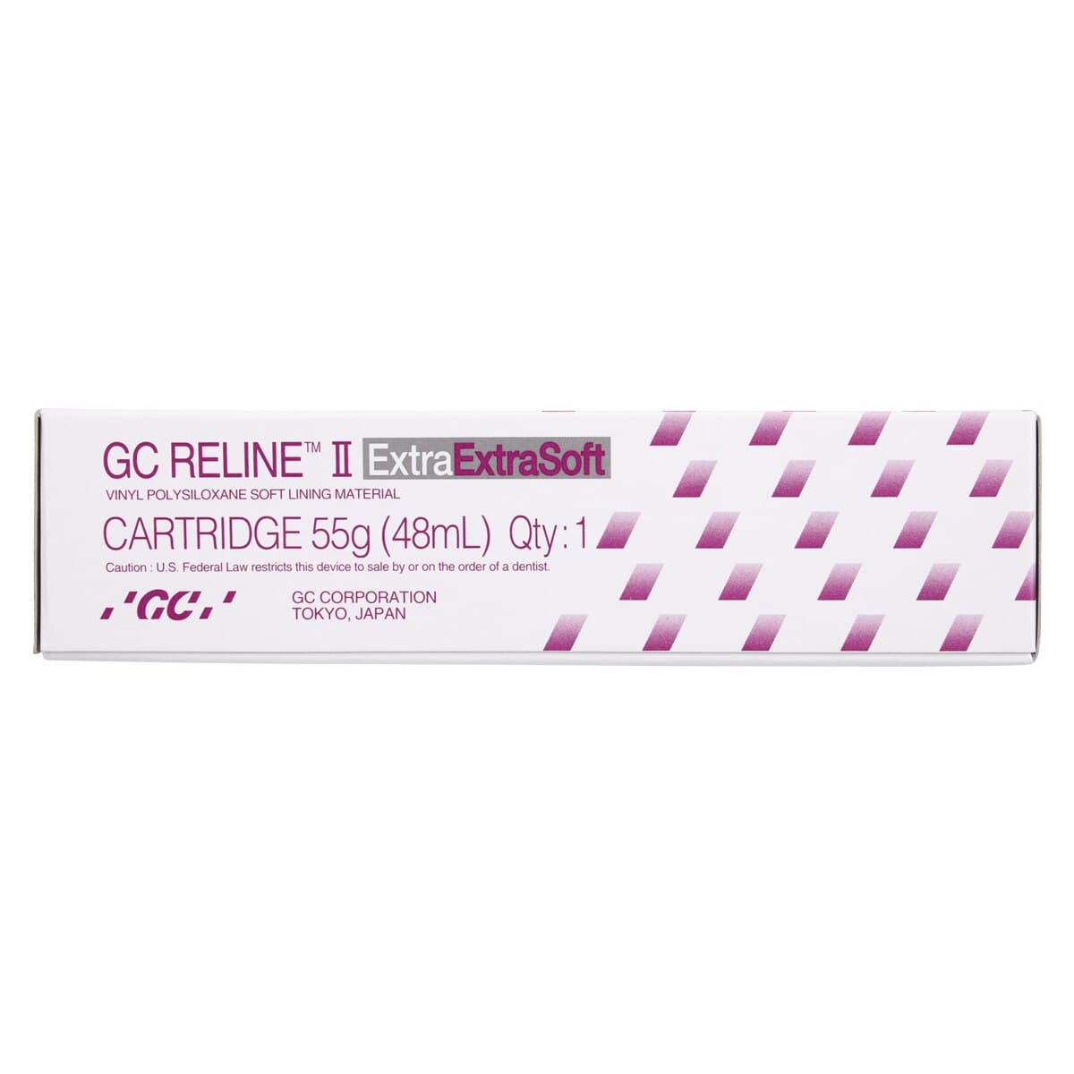 GC Reline II Soft Denture Reline Material, Extra Extra Soft, 48 ml (55 g) Cartridge Refill, 1/Pk, 010257 thumbnail 4