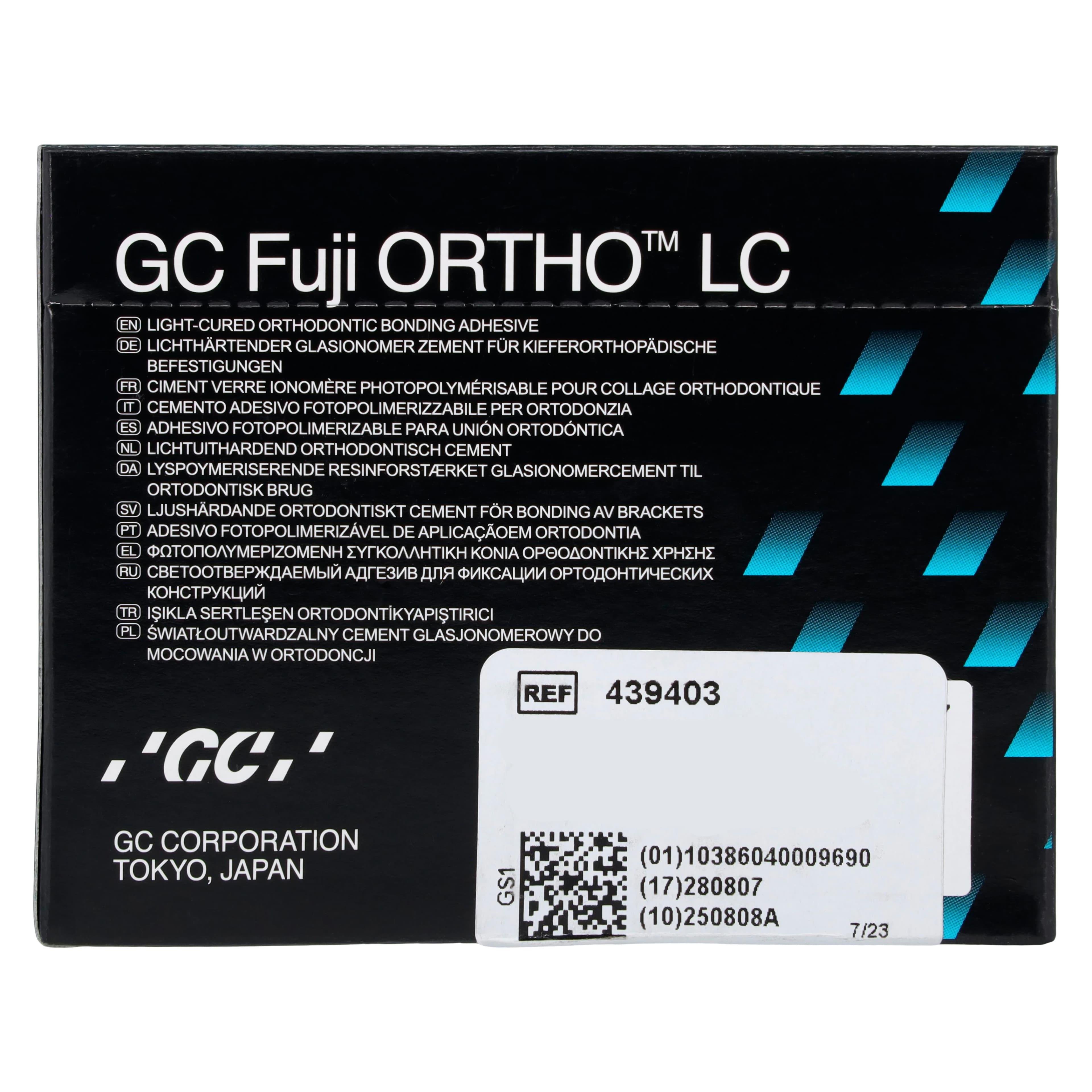 GC Fuji Ortho LC Orthodontic Cement, Powder/Liquid, Light-Cure, Standard Package, 1/Pk, 439403 thumbnail 7