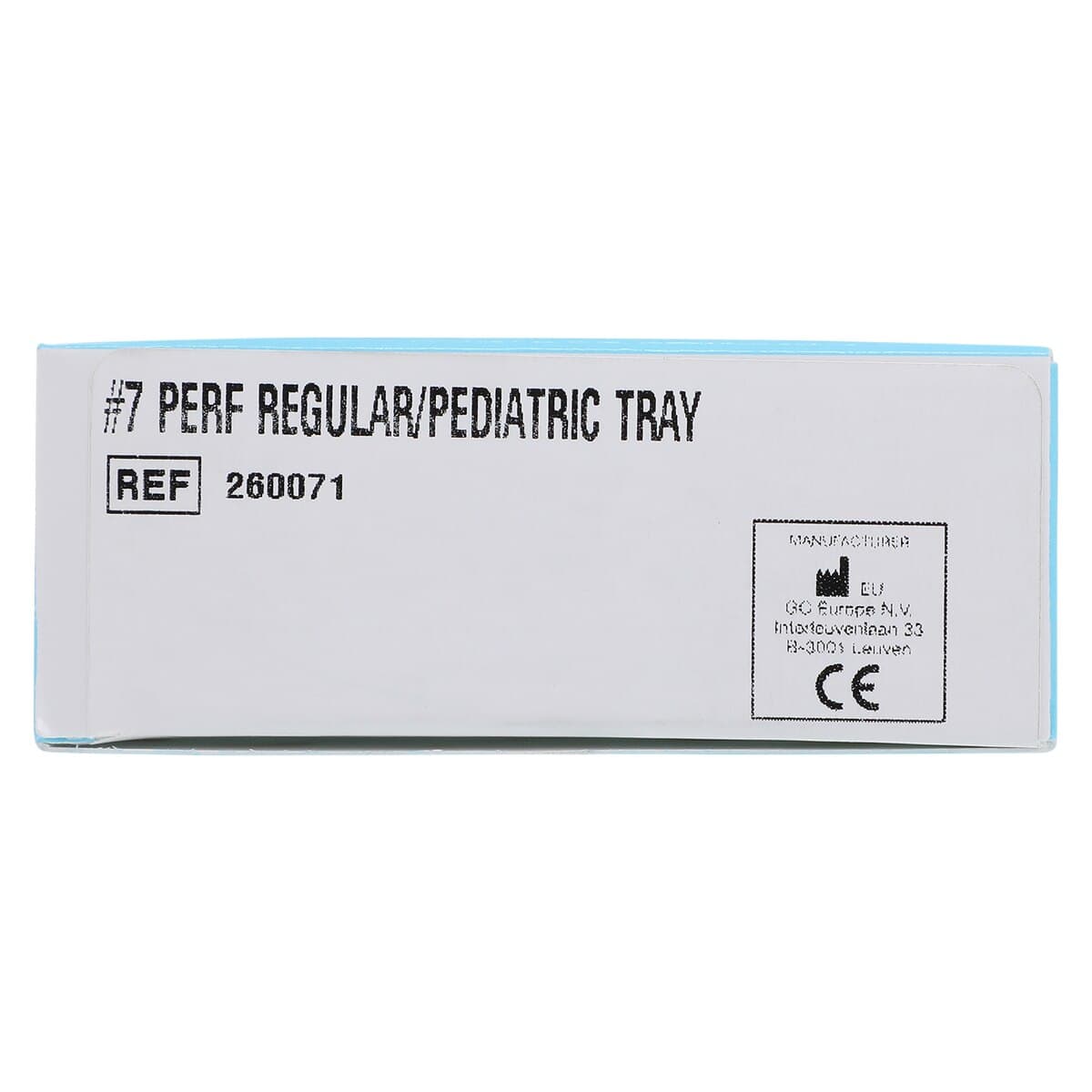 COE Nickel-Plated Perforated Impression Tray, #7 Small Upper, Full-Arch, 1 Each, #260071 thumbnail 5