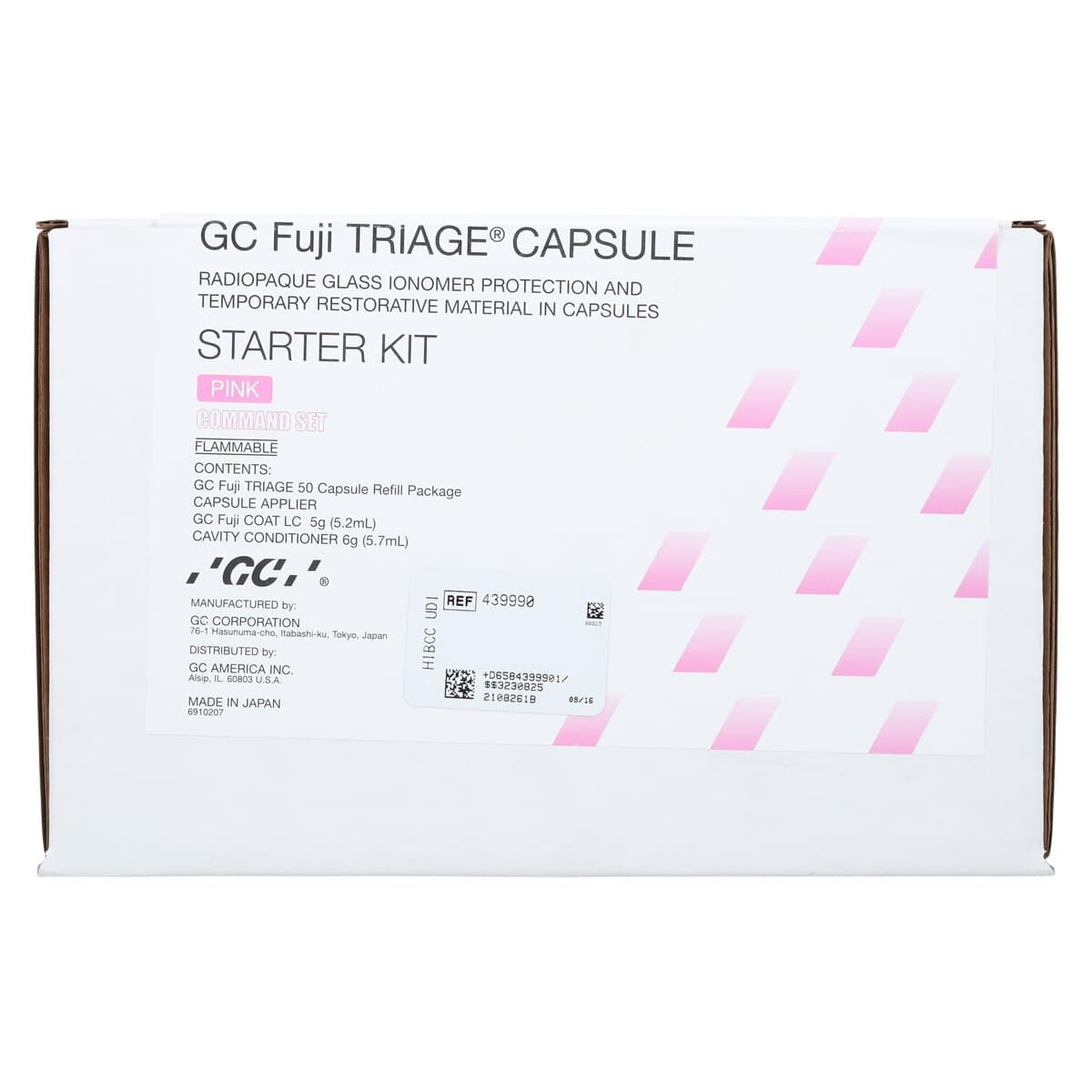 GC Fuji TRIAGE Pink Capsule Starter Kit, Glass Ionomer Sealant & Surface Protectant, 50 Capsules, 439990 thumbnail 2