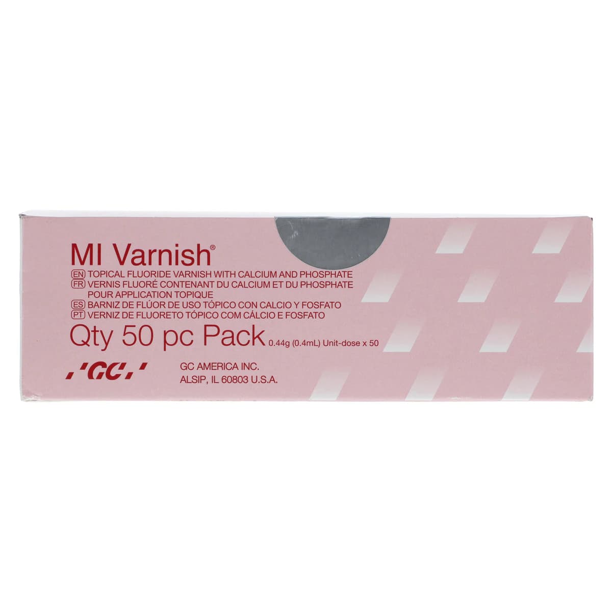 MI Varnish Strawberry 5% NaF with RECALDENT (CPP-ACP), 0.4 mL Unit Dose, 50/Pack, 442500 thumbnail 3