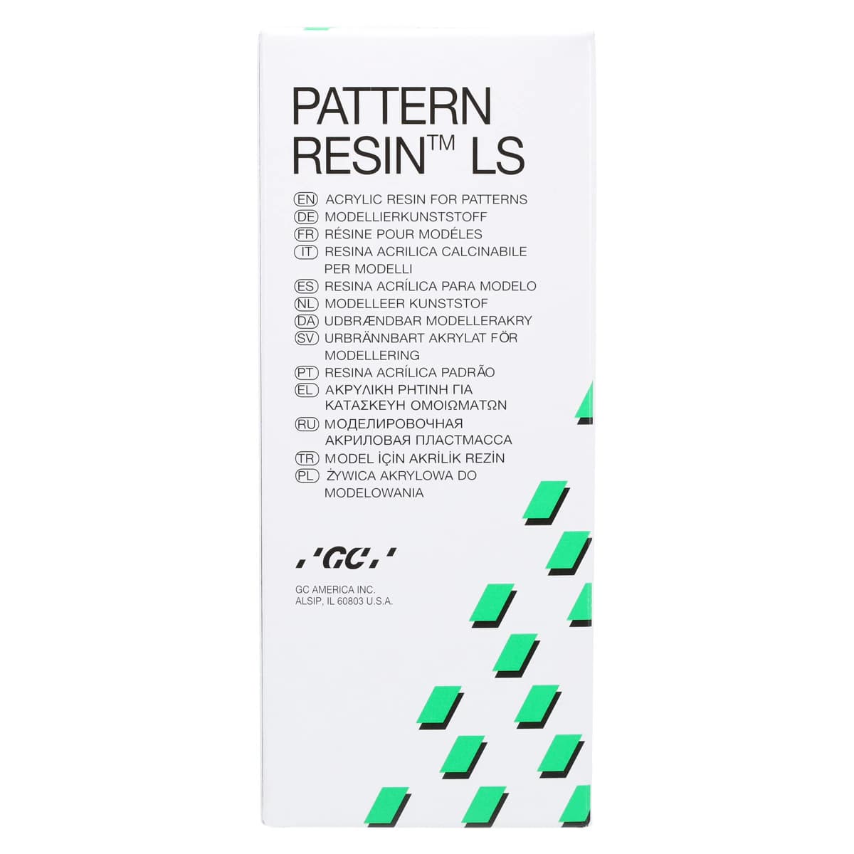 GC America Pattern Resin LS Self-Curing Acrylic Die Material, Liquid Refill, 100 g / 105 mL, 1/Pk, #335203 thumbnail 5