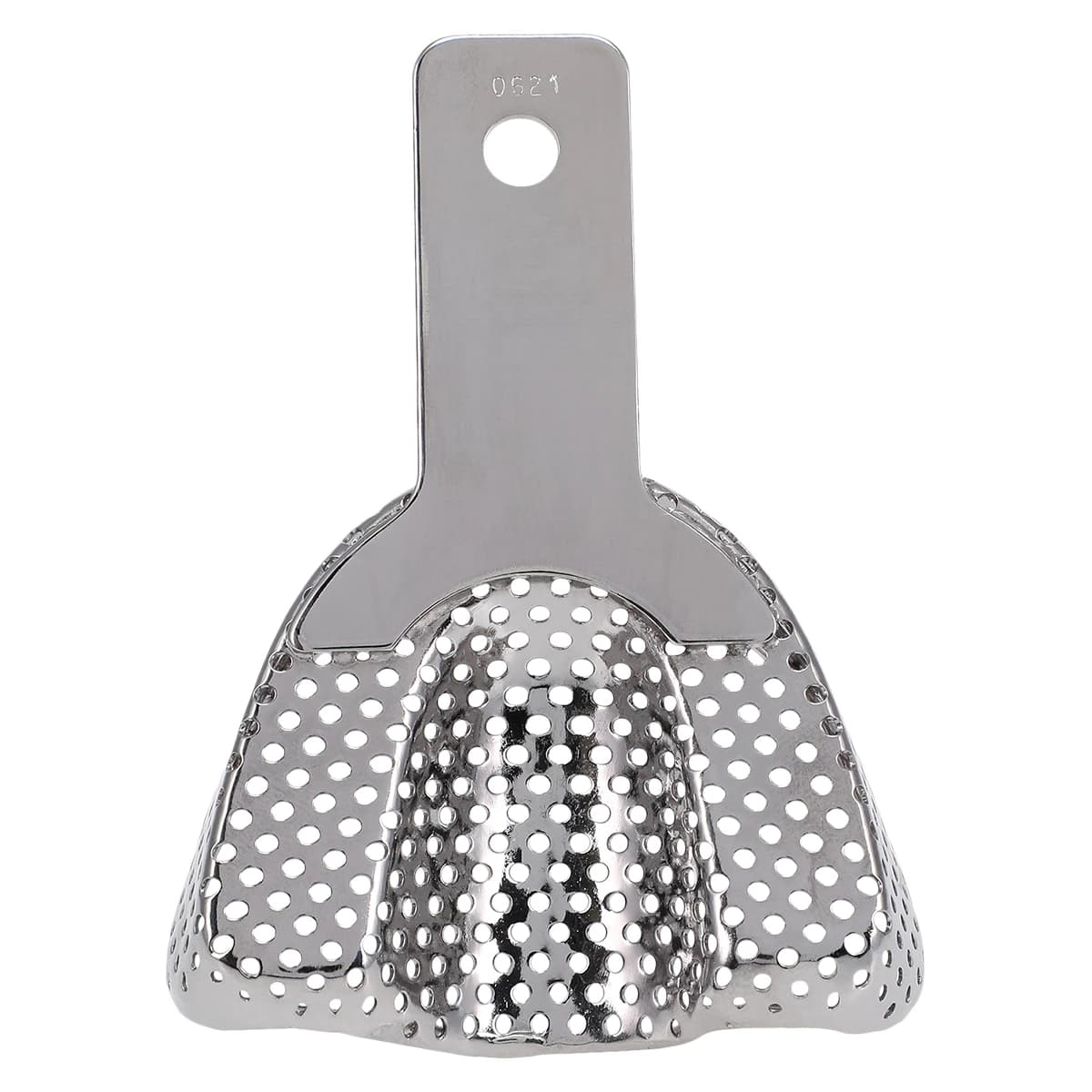 Coe Metal Tray #9 Pedo Medium, Nickel Plated Brass, Perforated, Upper, Each thumbnail 3