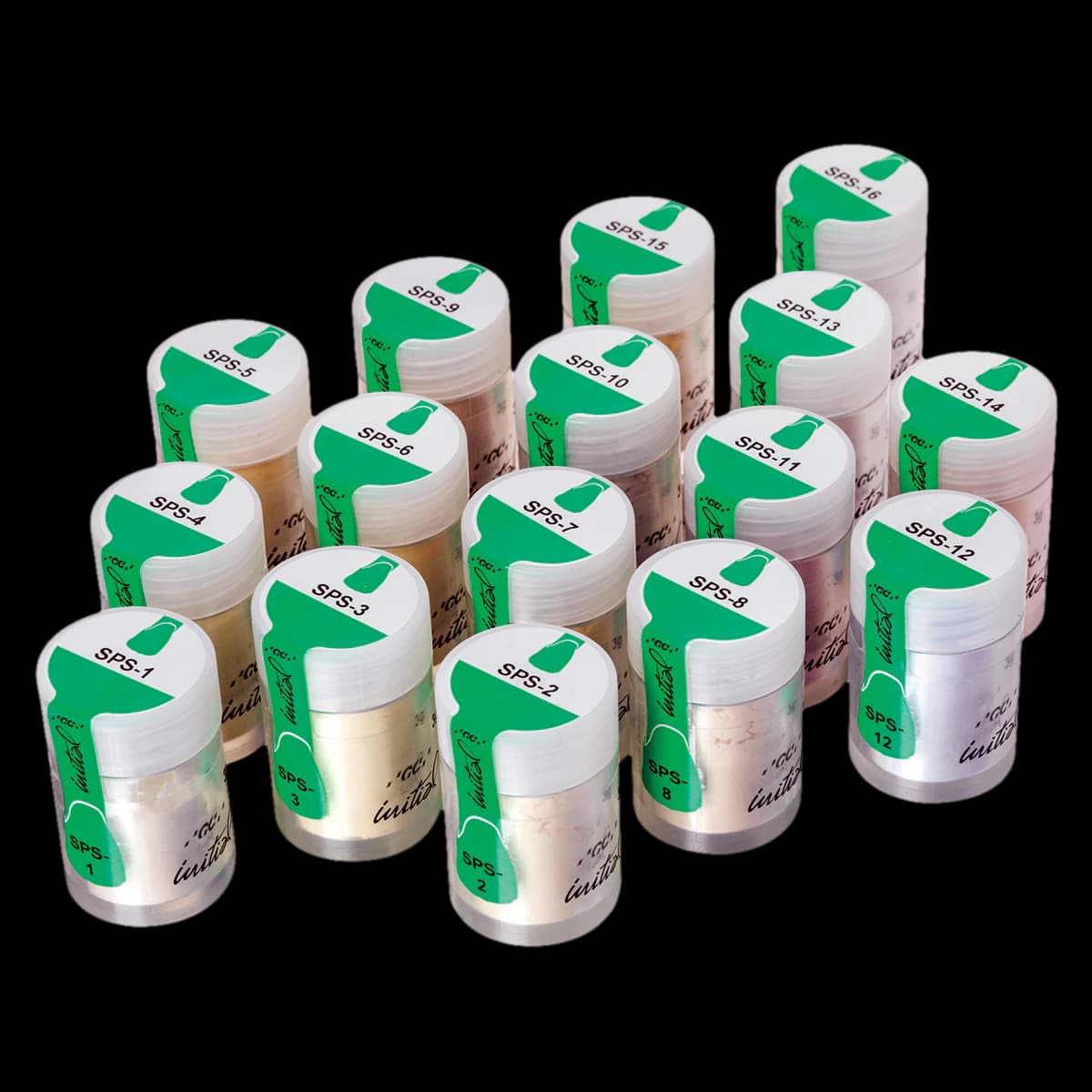 GC Initial Spectrum Stain Powder, SPS-3, 3g/Bottle - GC America - GC Initial Spectrum Stain - SPS-3 3g - Image 1