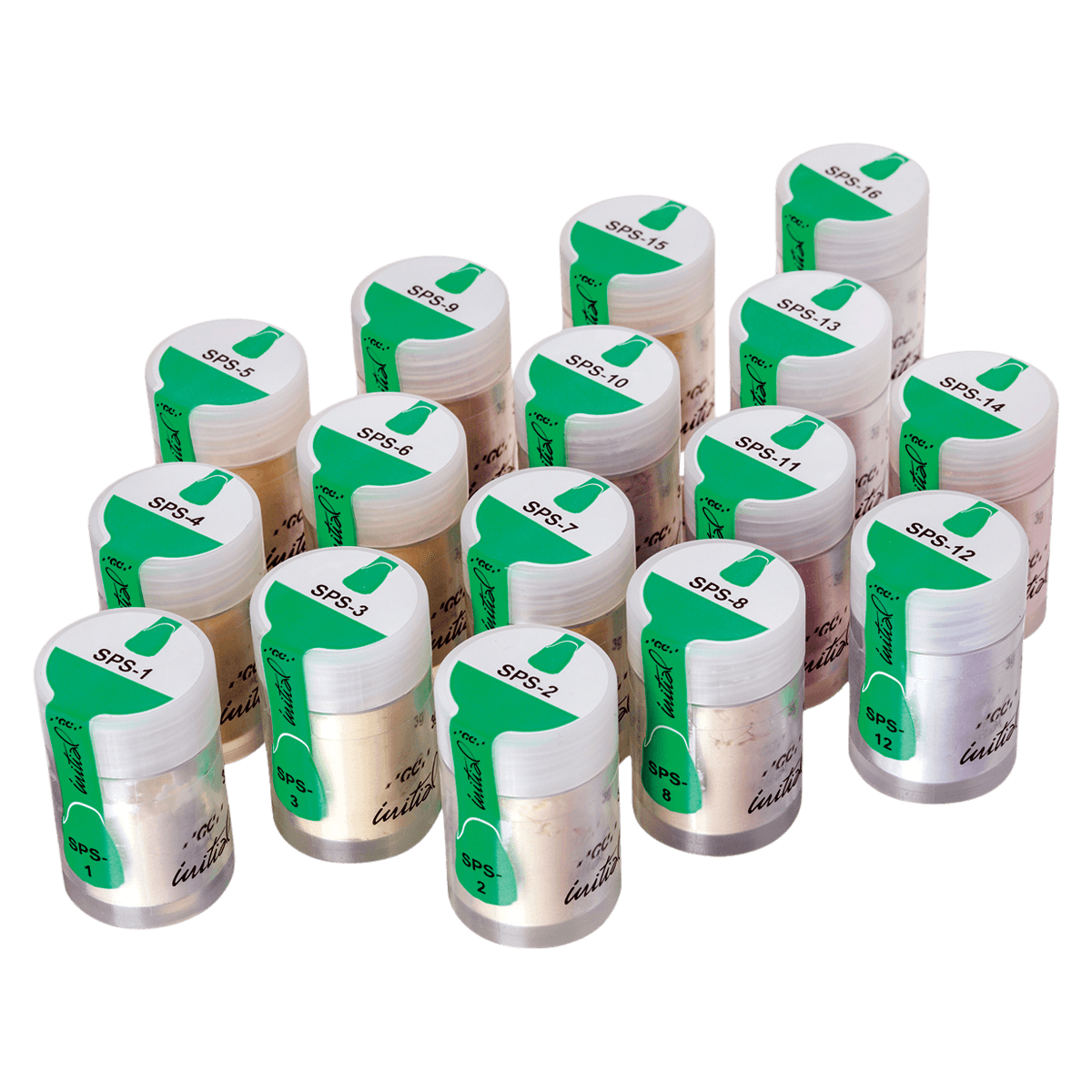 GC Initial Spectrum Stain Powder, SPS-8, 3g/Bottle - GC America - GC Initial Spectrum Stain - SPS-8 3g - Image 1