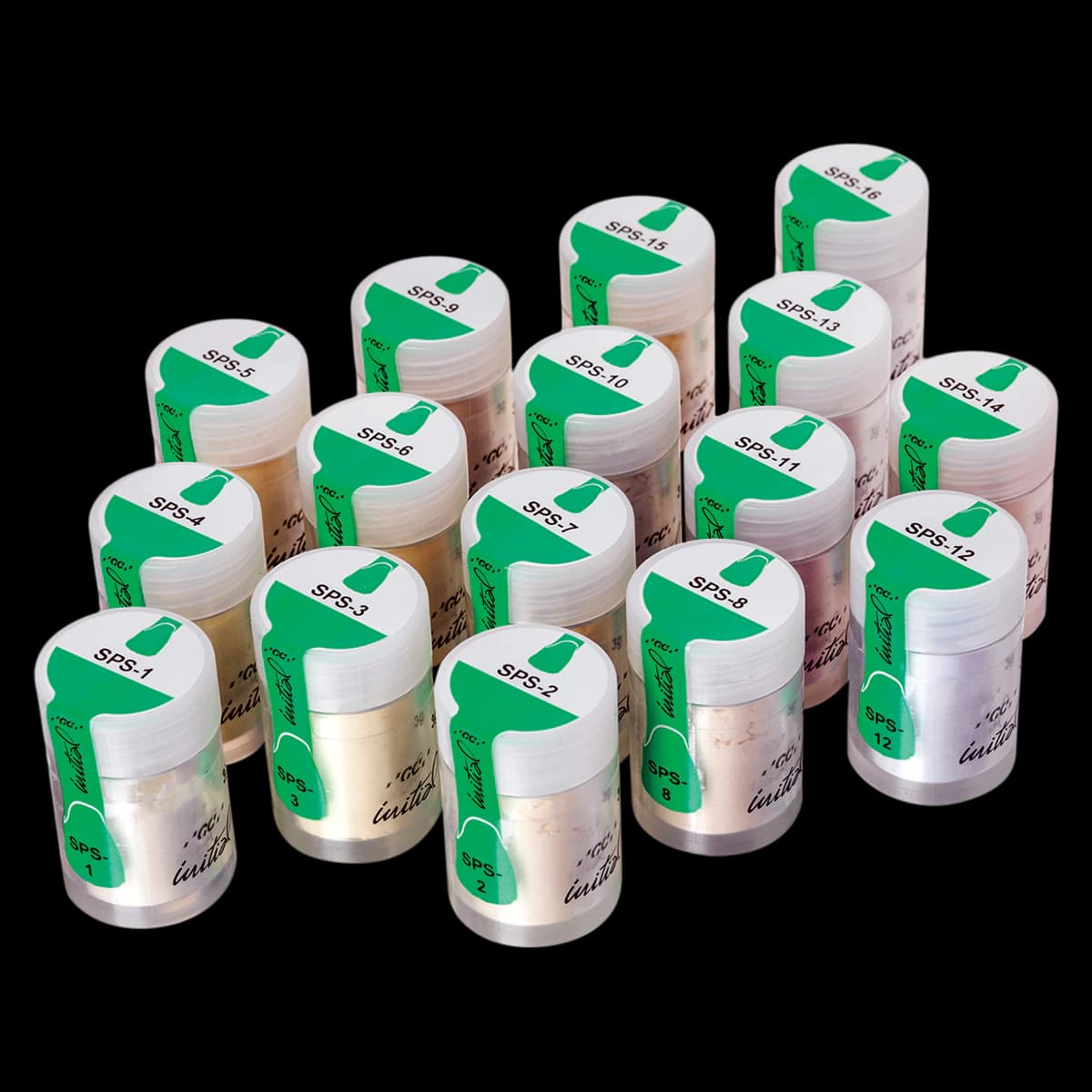 GC Initial Spectrum Stain Powder, SPS-15, 3g Jar - GC Initial Spectrum Stain SPS-15 3g Jar - Image 1